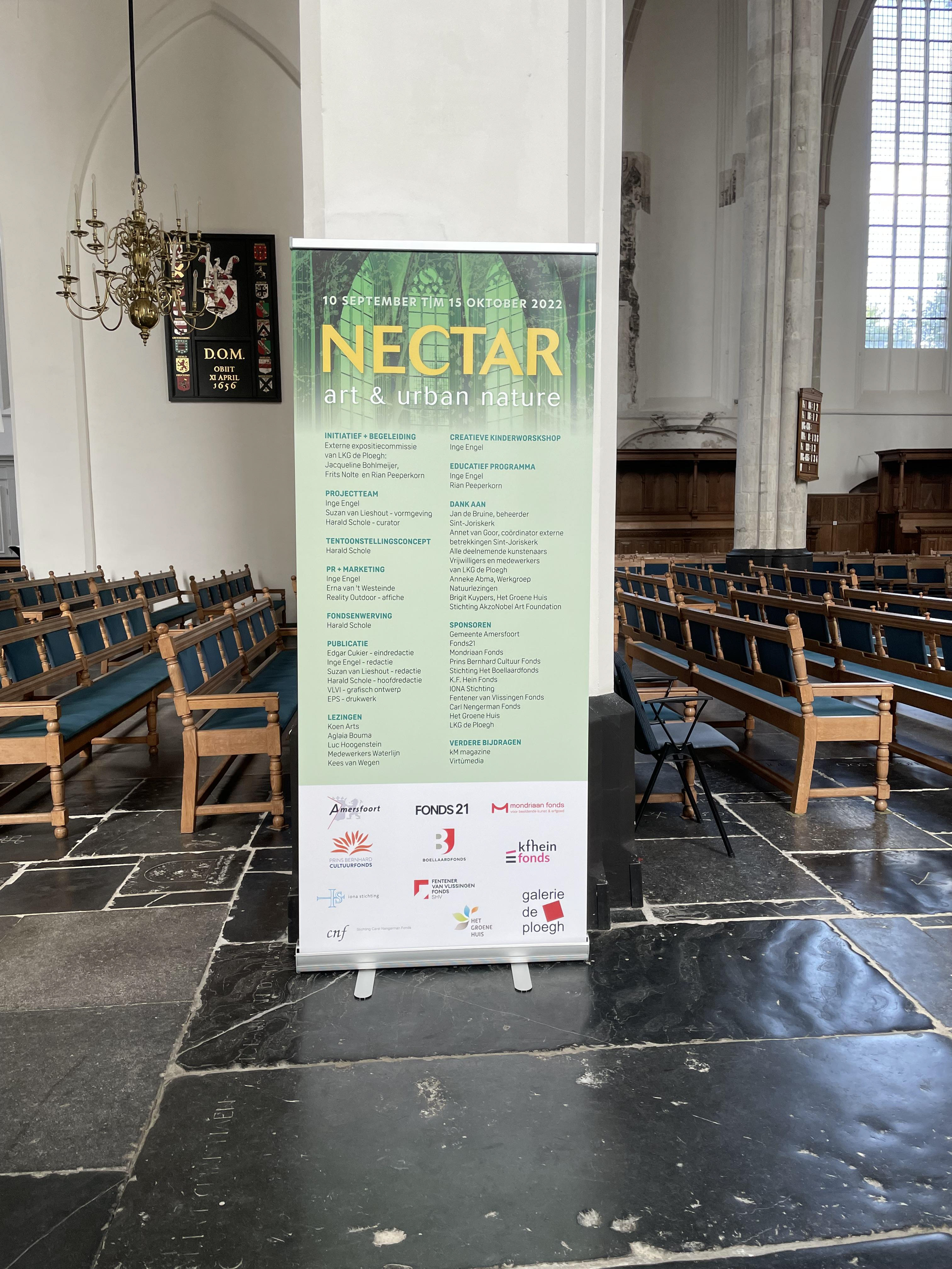 Rollup bij de ingang