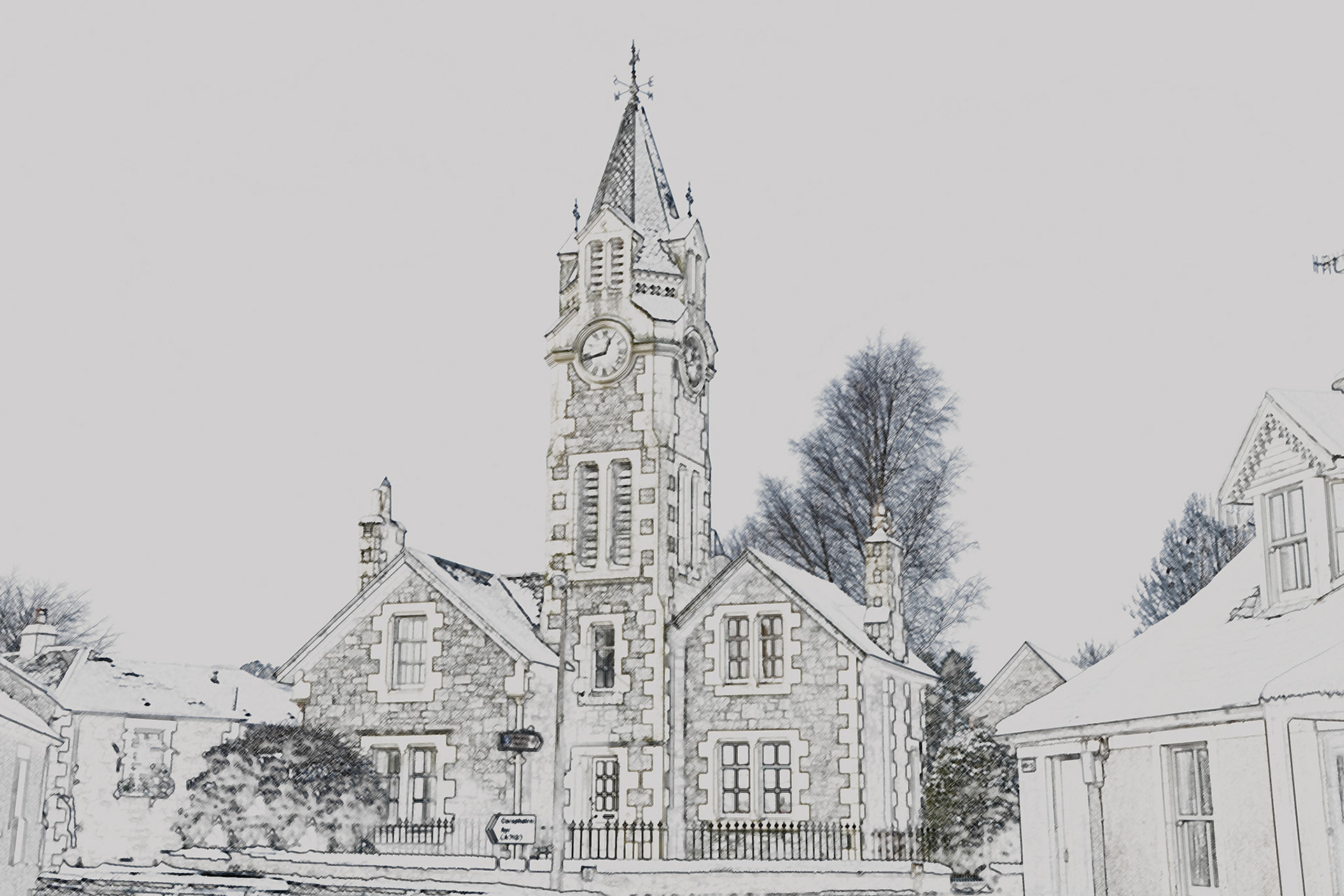 Clock tower Moniaive