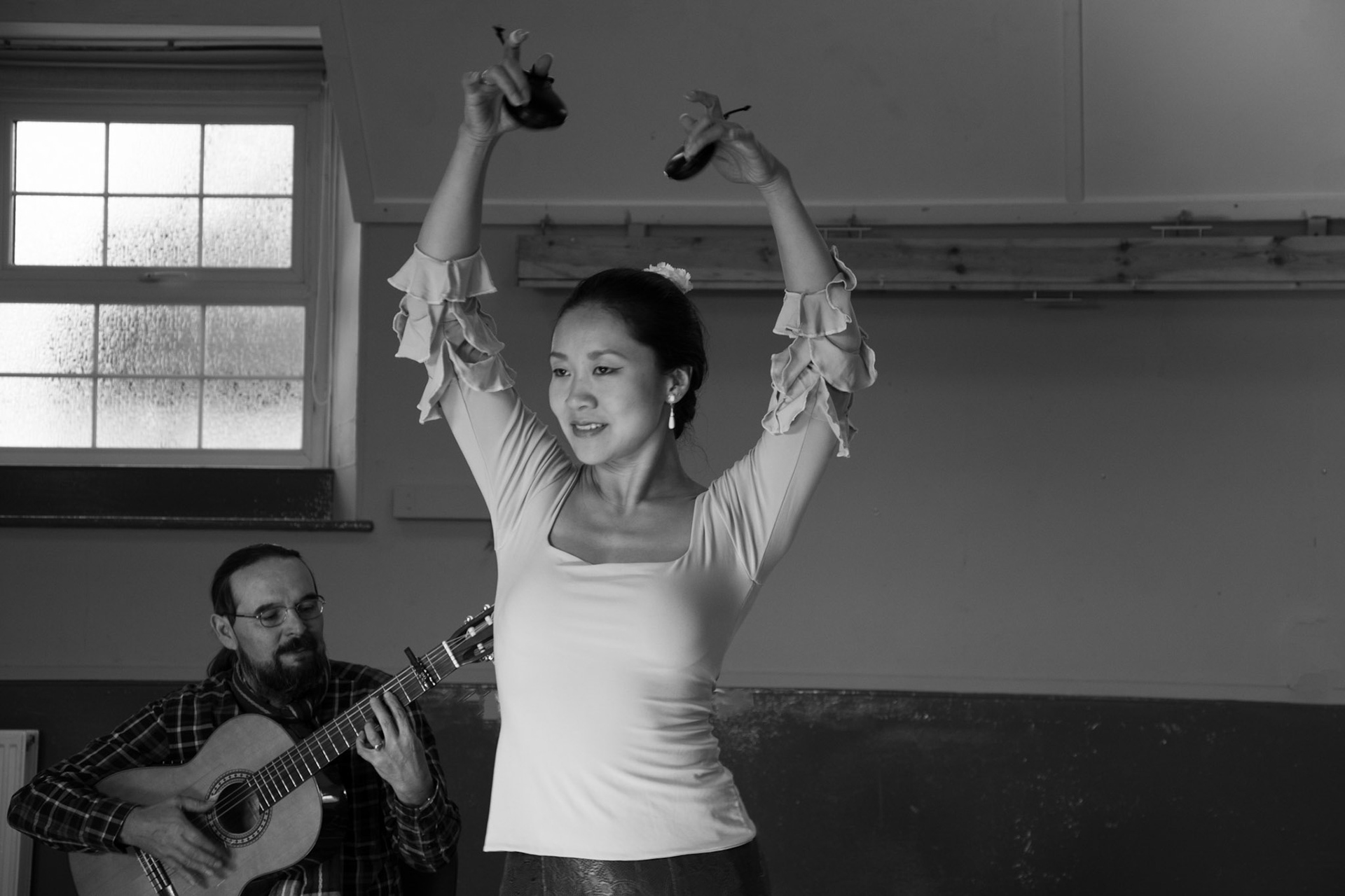 Flamenco Dancer and guitarist