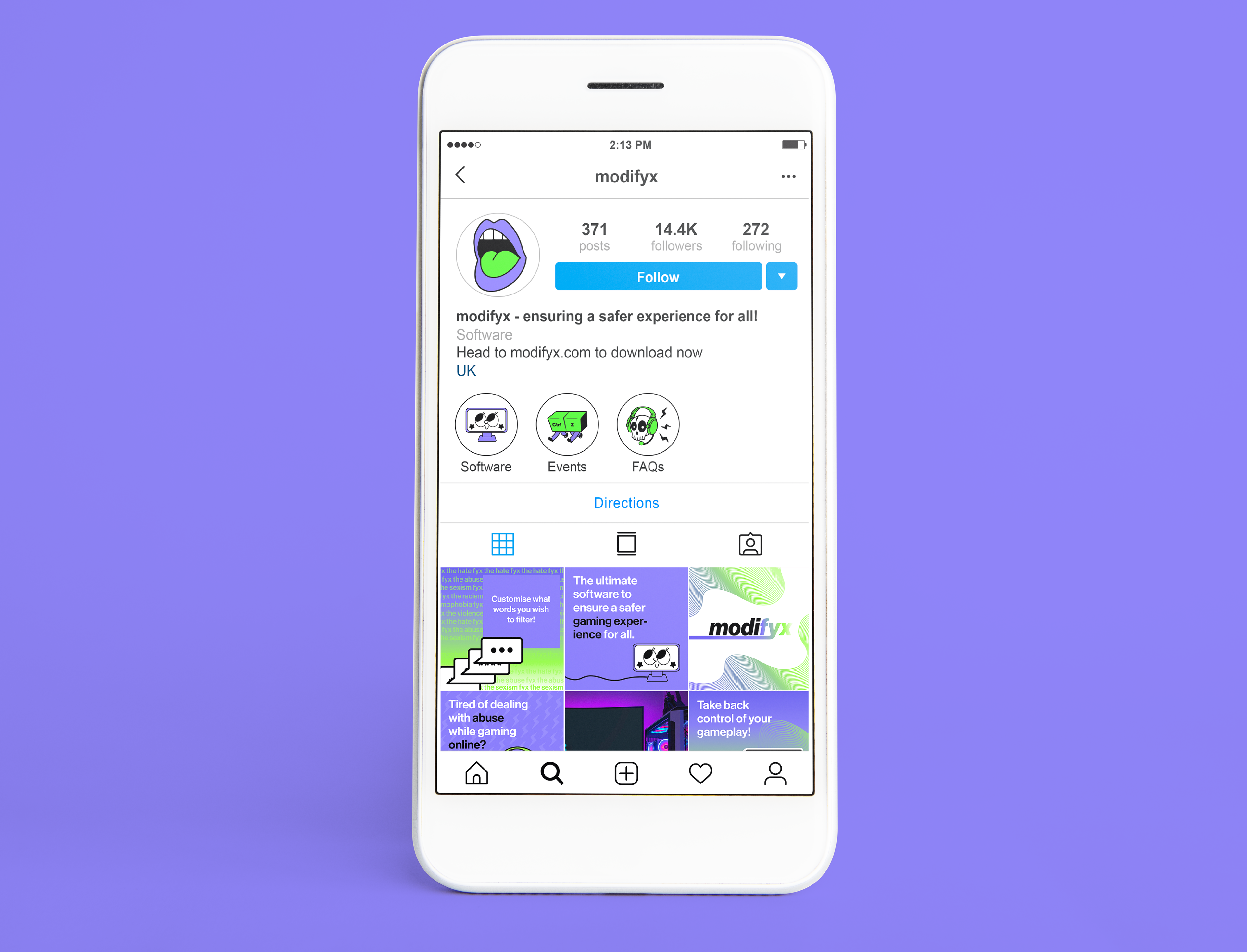 Modifyx social media