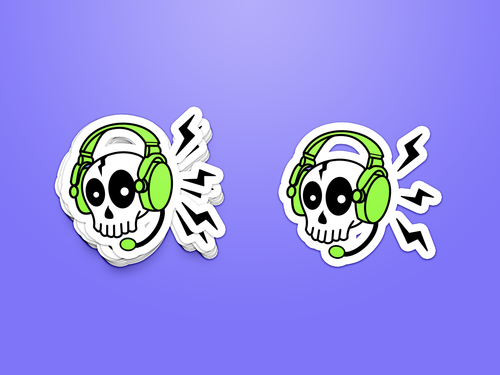 Modifyx Skull Stickers