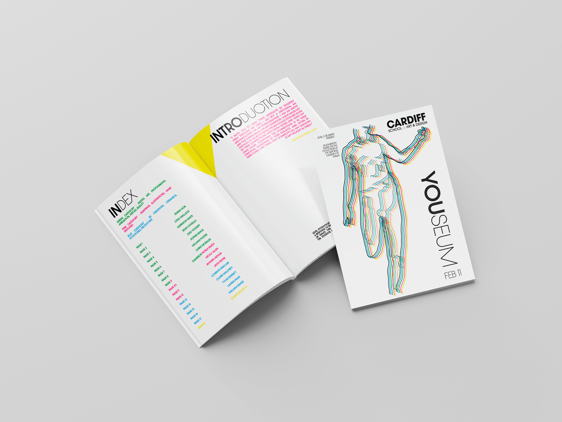 Booklet design