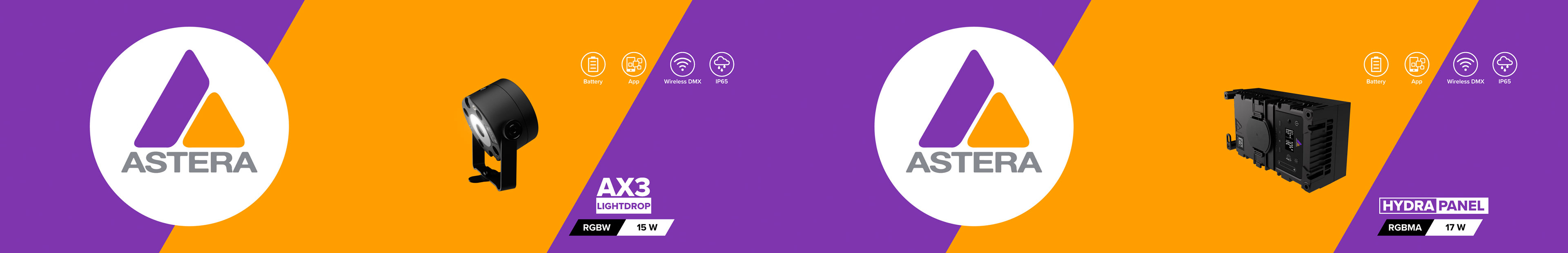 Astera Pro Light & Sound LED Screen Content