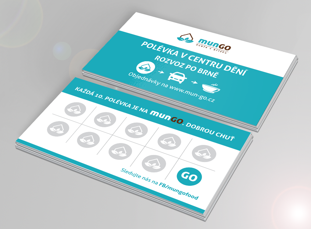 zákaznická kartička pro mungo