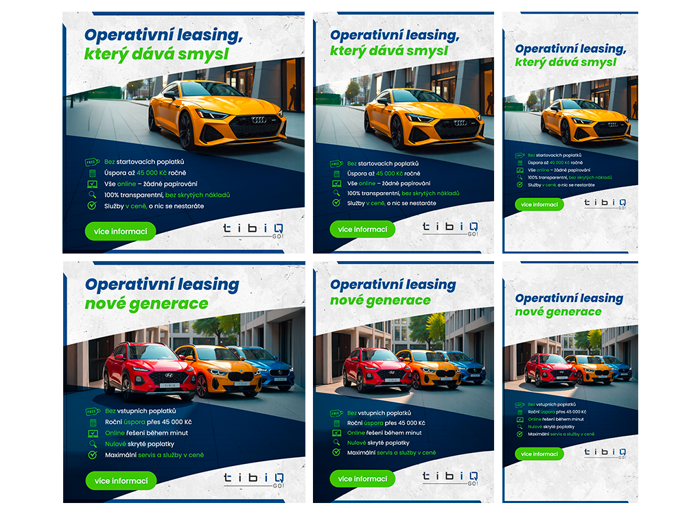 sponzorovaná reklama na sociální sítě pro tibiQ GO