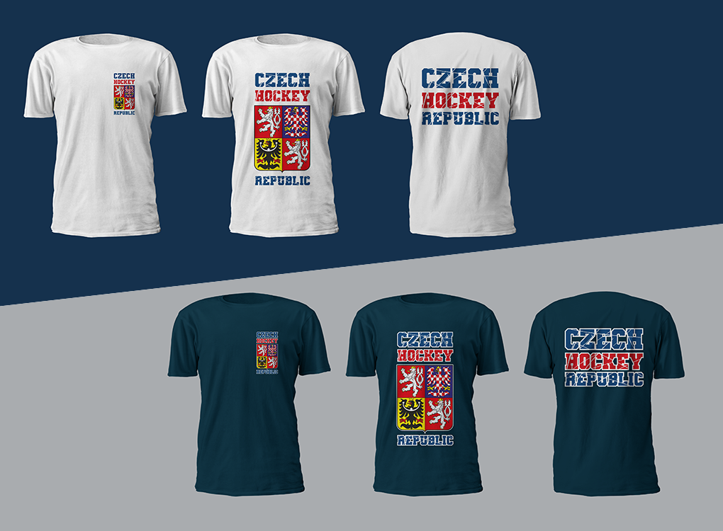 Trička s hokejovou tématikou