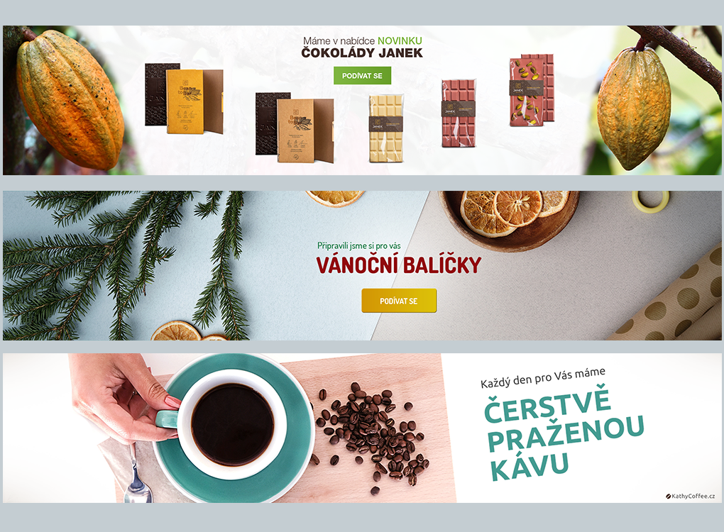 bannery na web pro KATHY COFFEE
