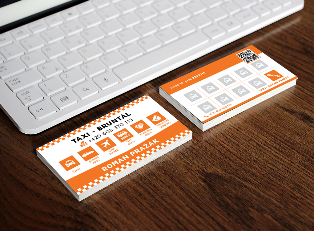 zákaznická kartička pro TAXI Bruntál