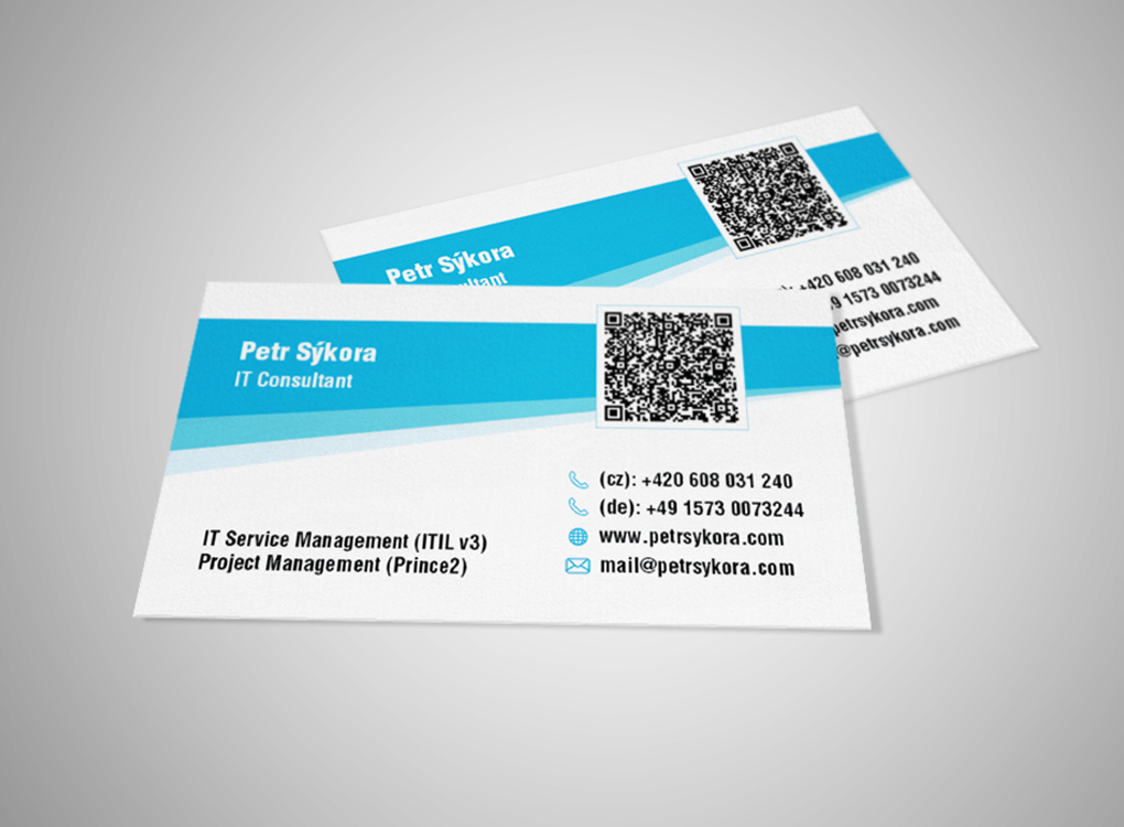 vizitky pro Petra Sýkoru