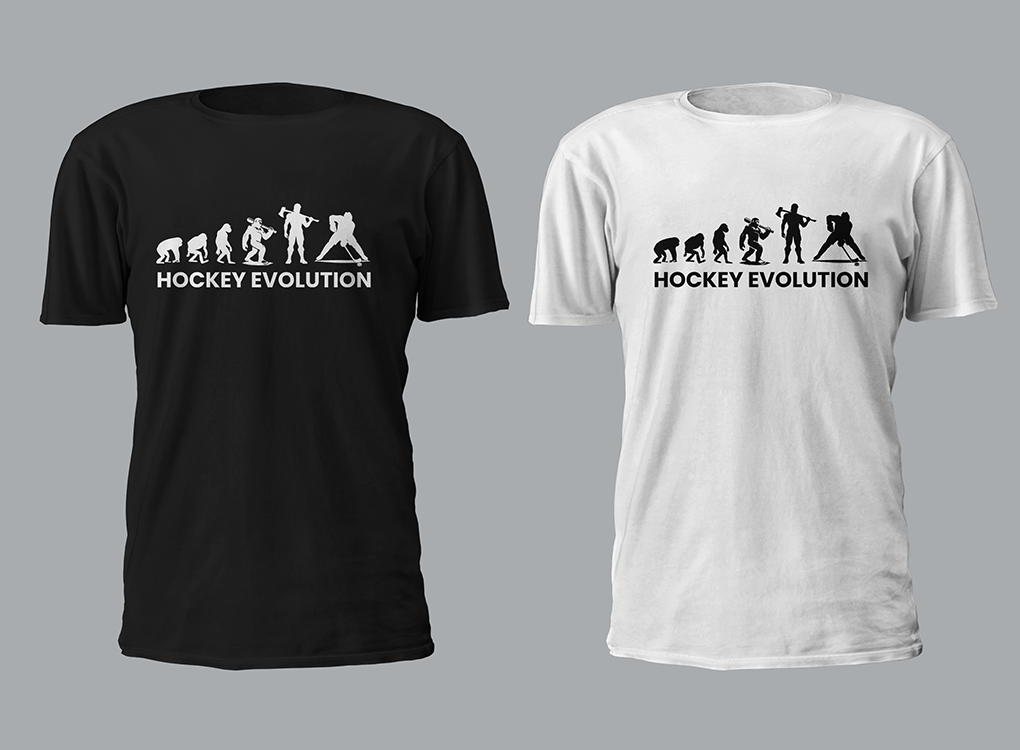 Trička s hokejovou tématikou