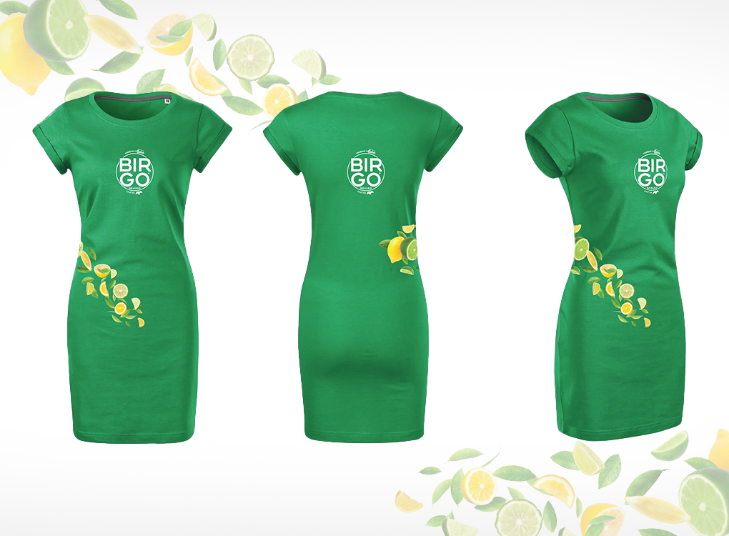 Návrh oblečení pro hostesky u stánku BIRGO
