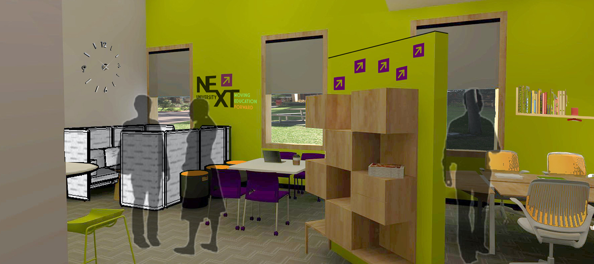 Rendering of Conference Room