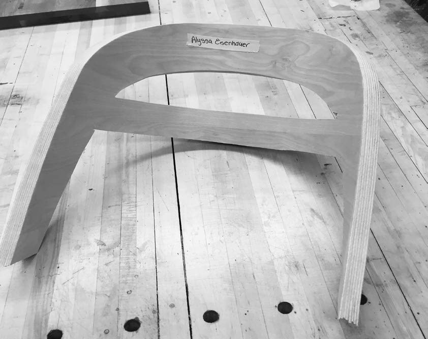 Cut out Seat Back