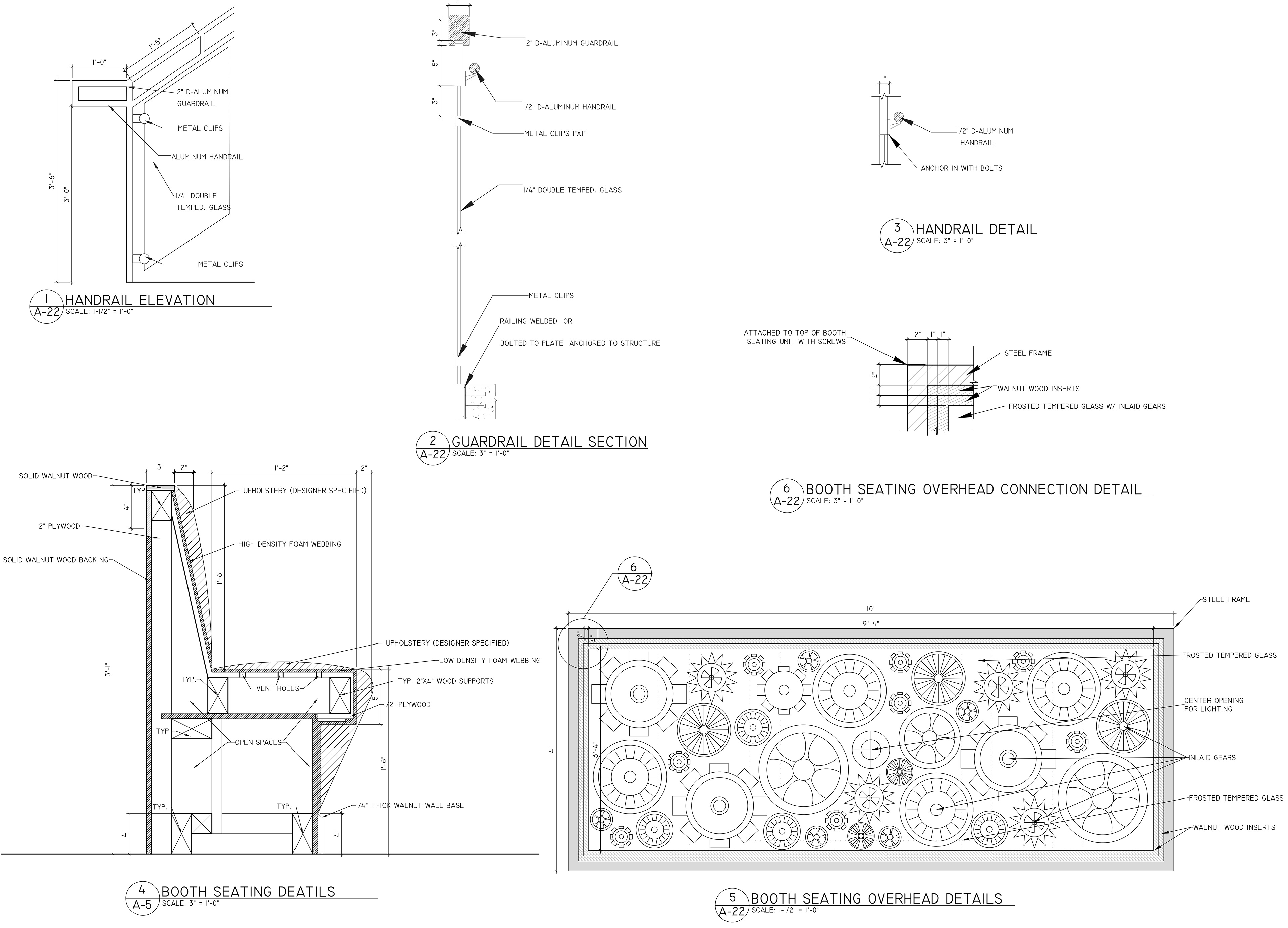Section Cuts of Details
