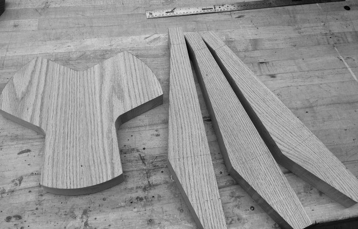 Base Seat and Legs Cut Out