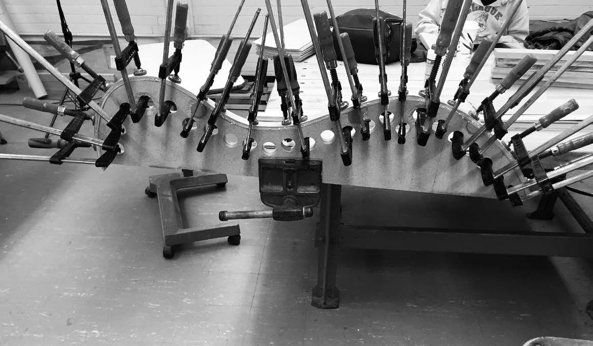Glue up of Mirror Frame