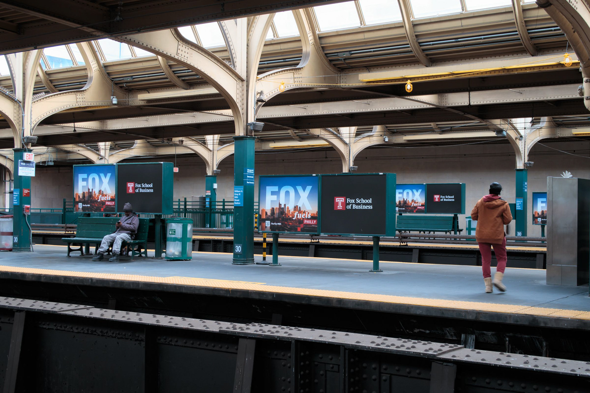OOH 30th St Station, Philadelphia Mini Domination