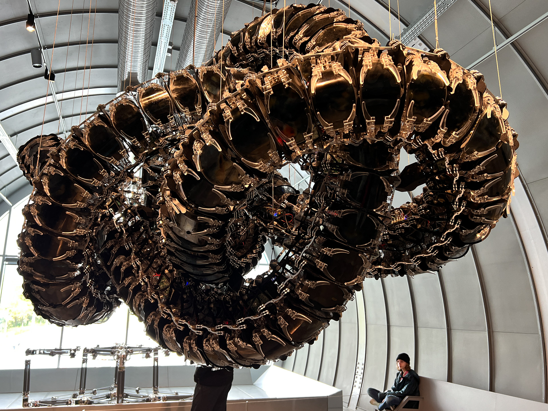 They had incredible art pieces throughout the center