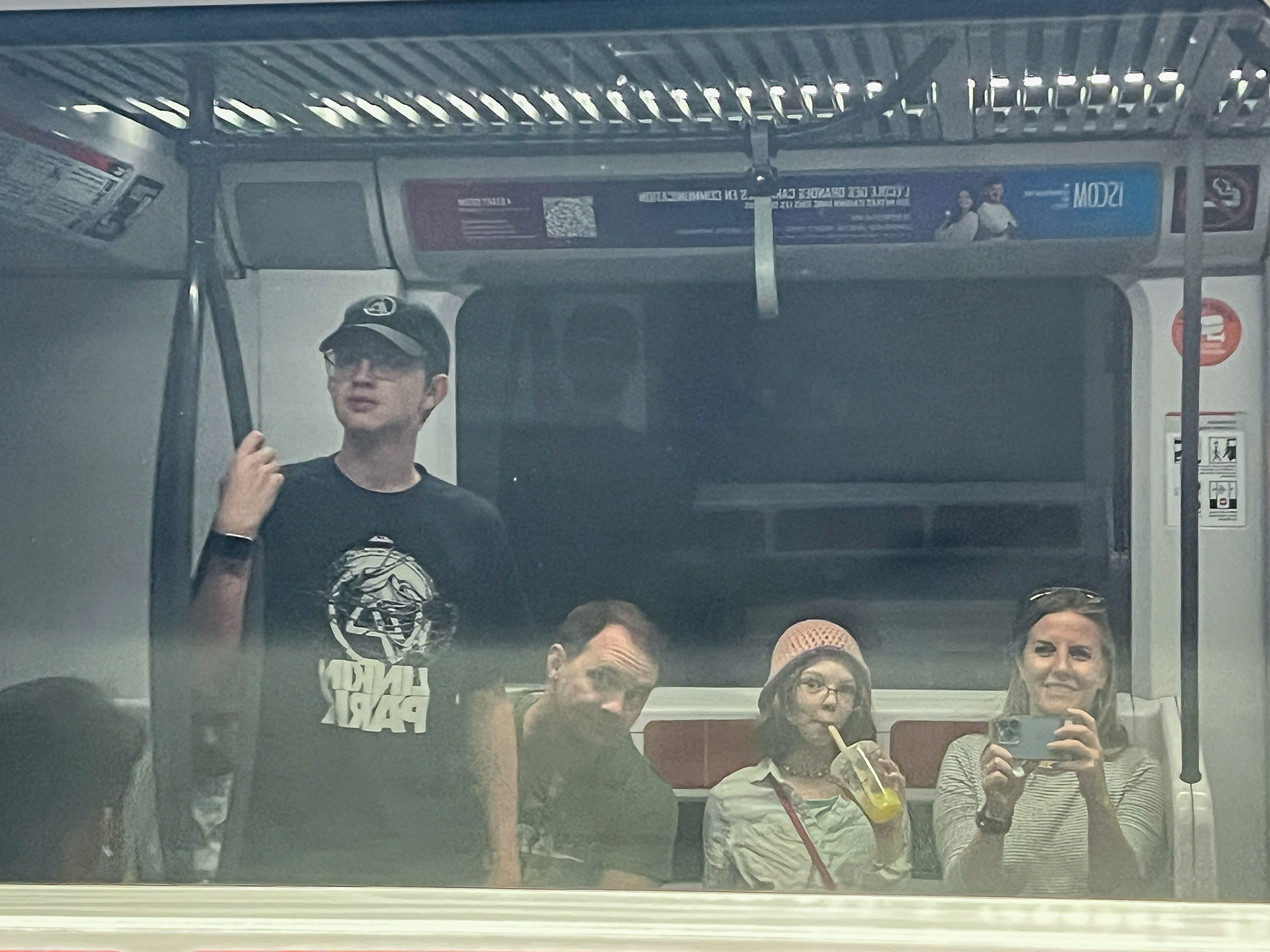 We all became pros at the local transit