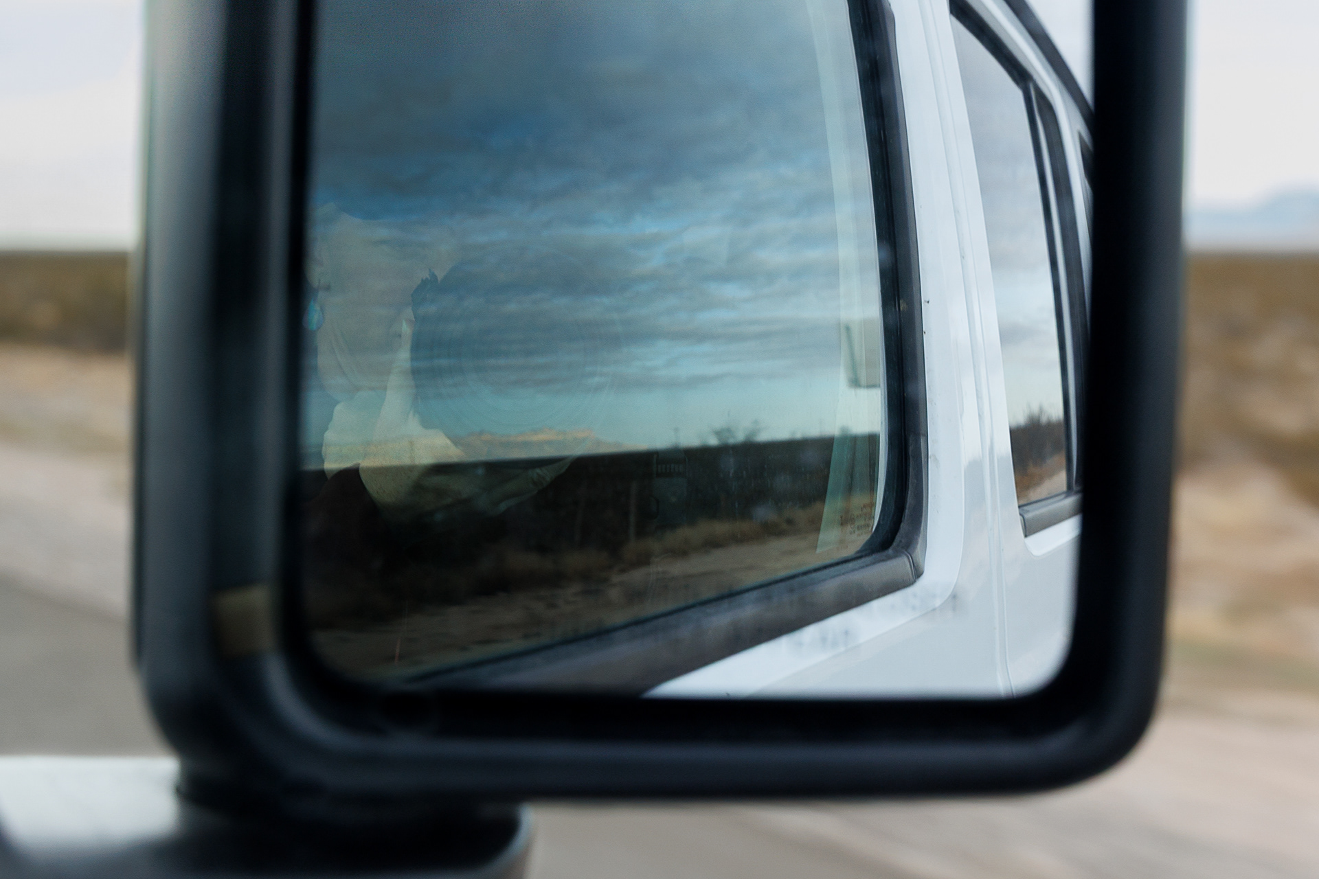 Leaving Guadalupe Mountains behind us