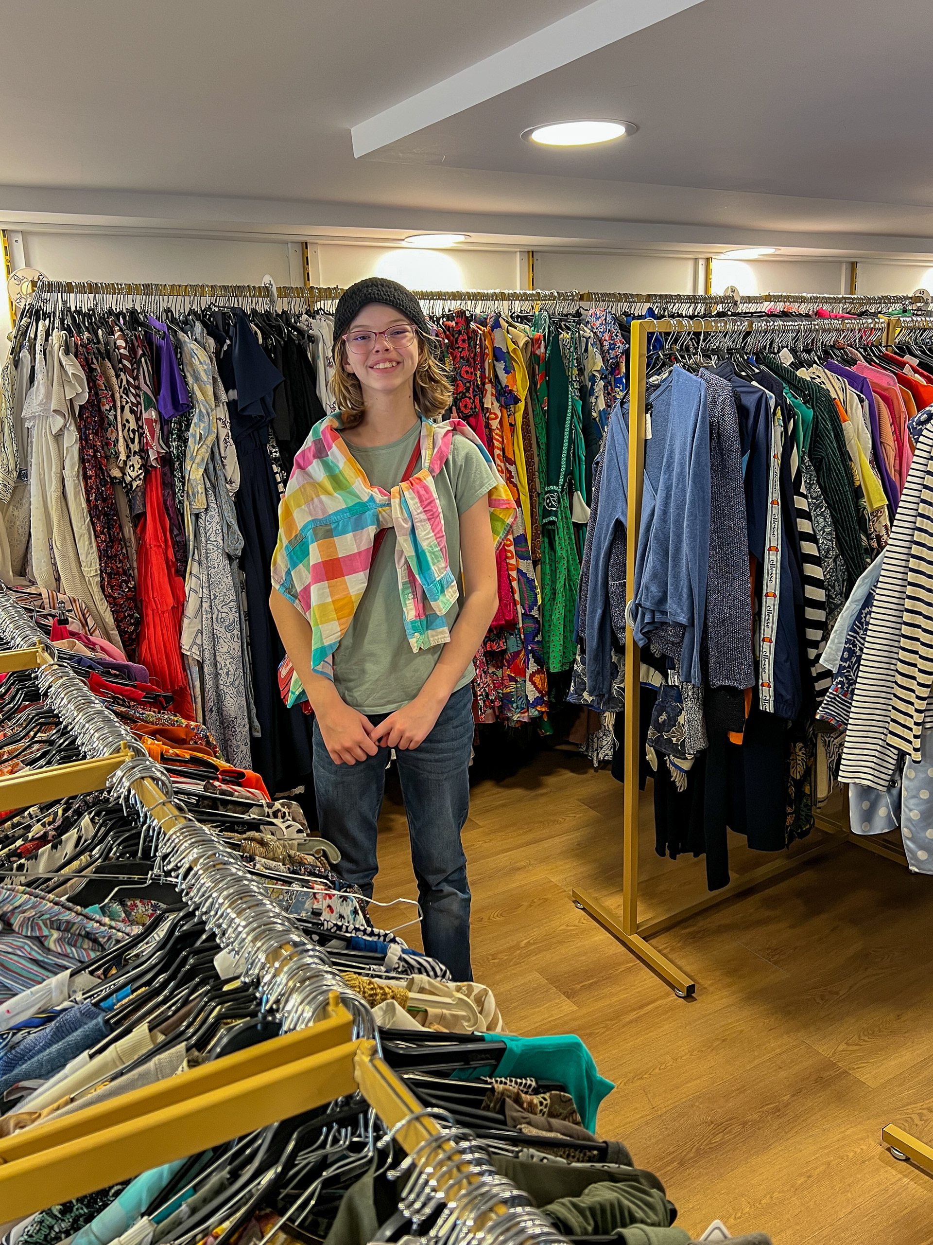 Thrifting with Eva