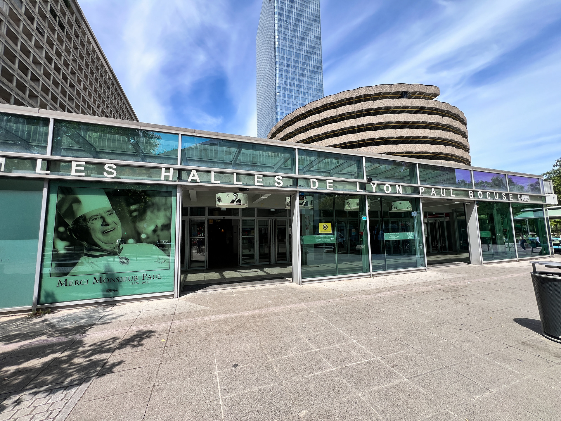giant food hall named after a famous Lyonnaise chef