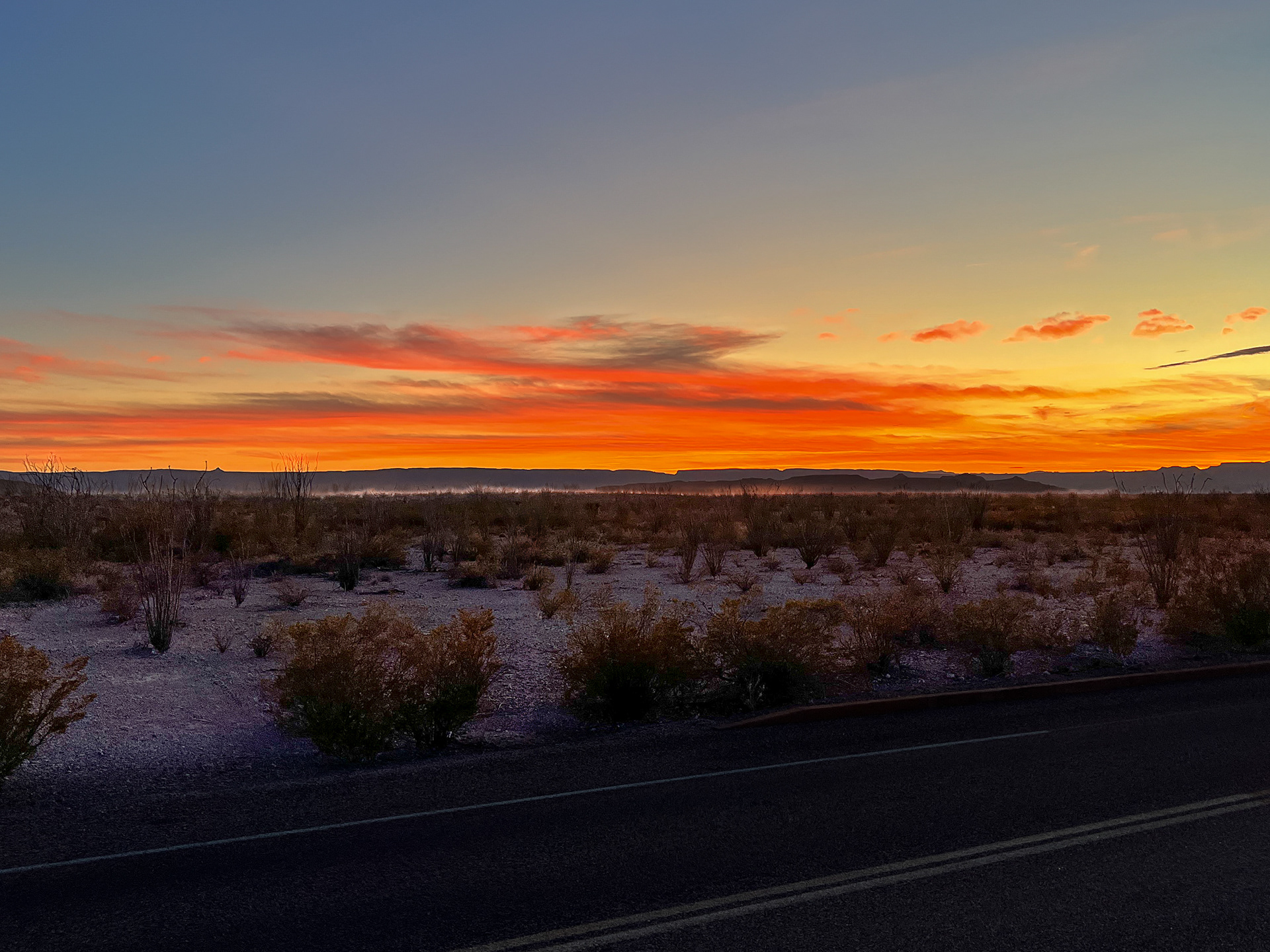 giant dust cloud at sunset courtesy of Trevor fully enjoying the offroad capabilities of a Jeep
