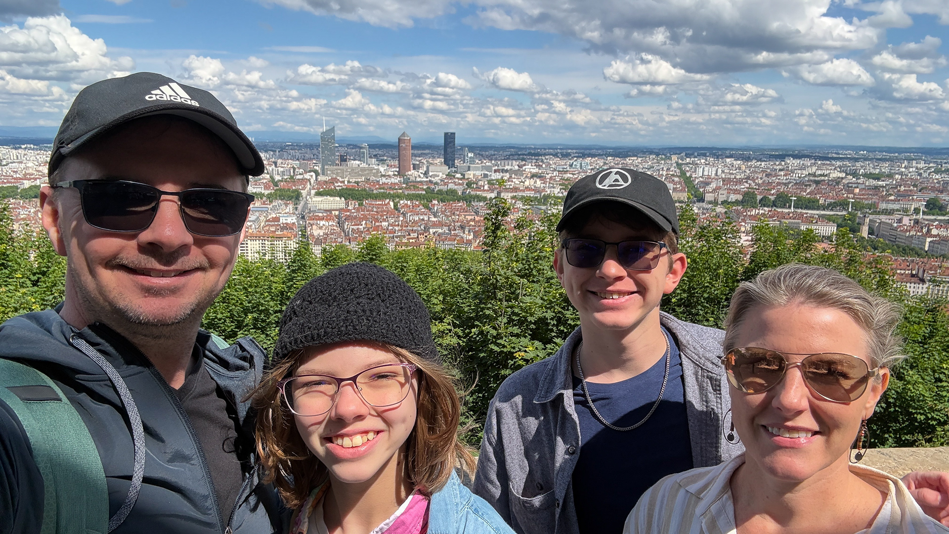 View of Lyon from the Basilica 