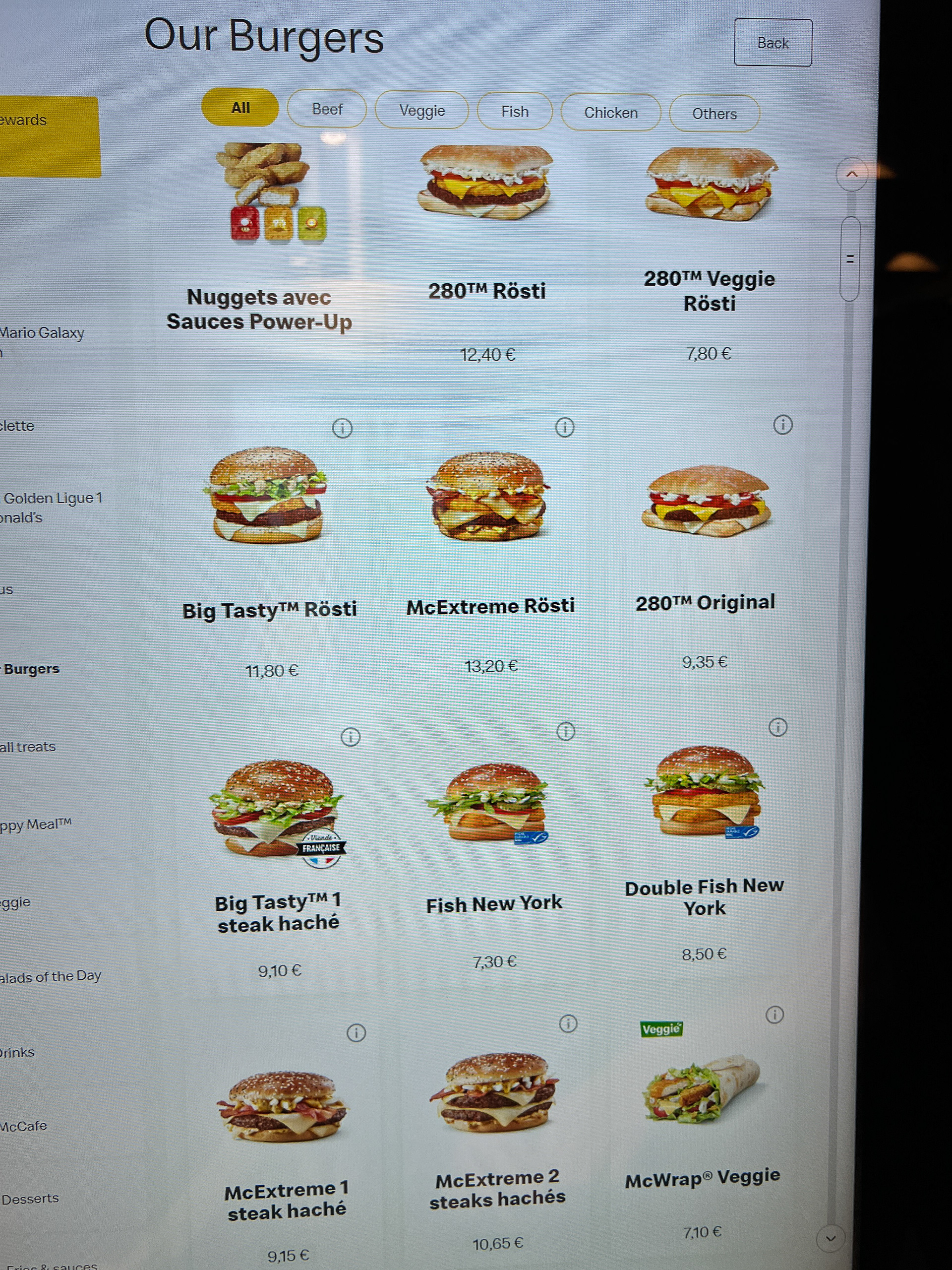 French McDonald's