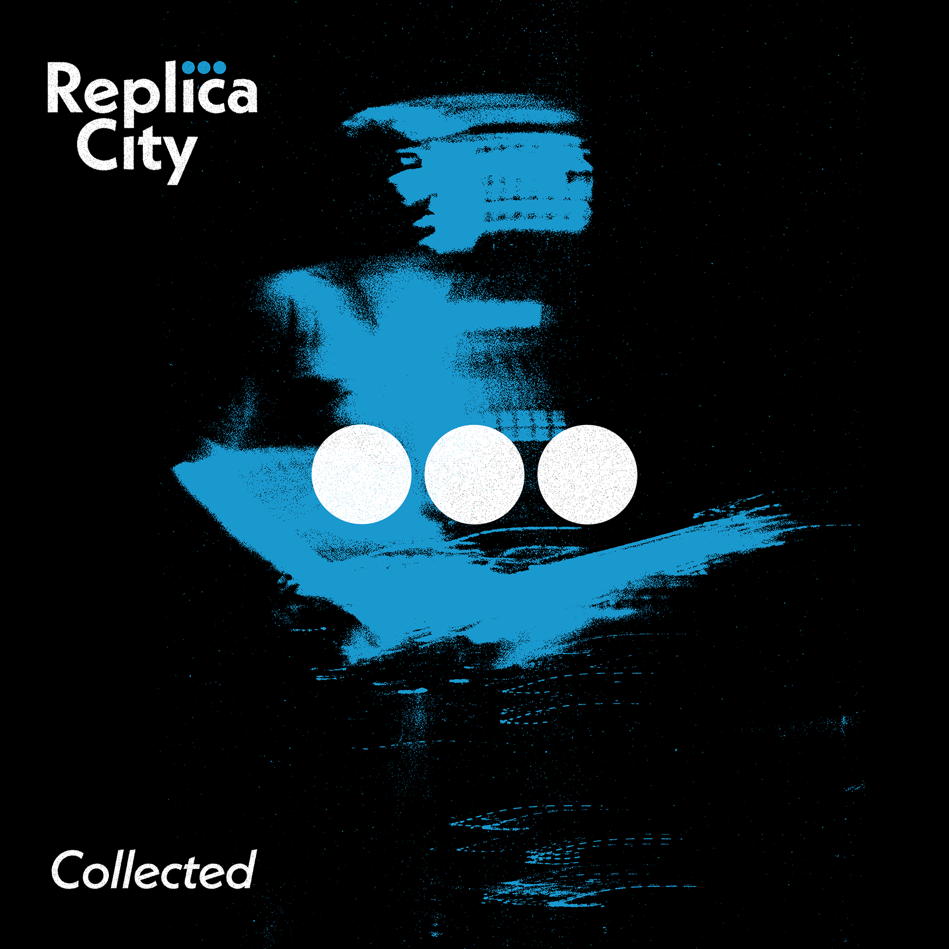 Replica City - "Collected" Tape artwork, photo by Max Martinez