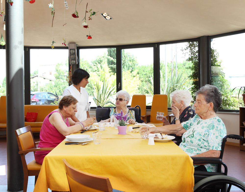 Sunday June 8, 2014 – Signa (Florence) Lunch in a retirement home