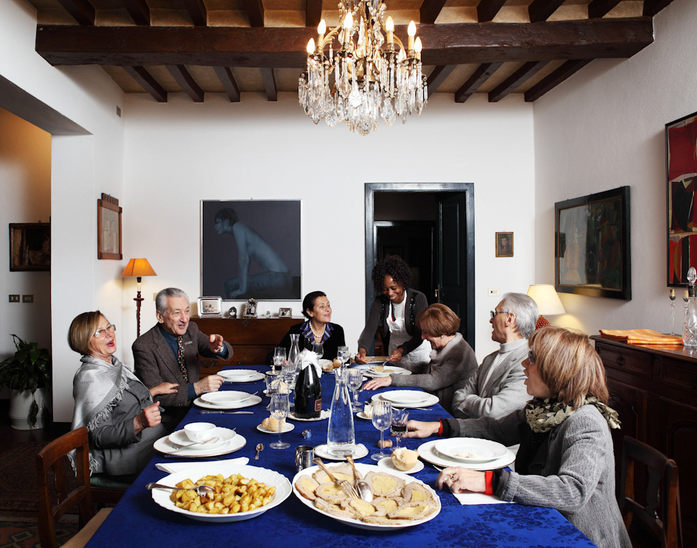 Sunday February 22, 2015 – Parma. Lunch in a private house.