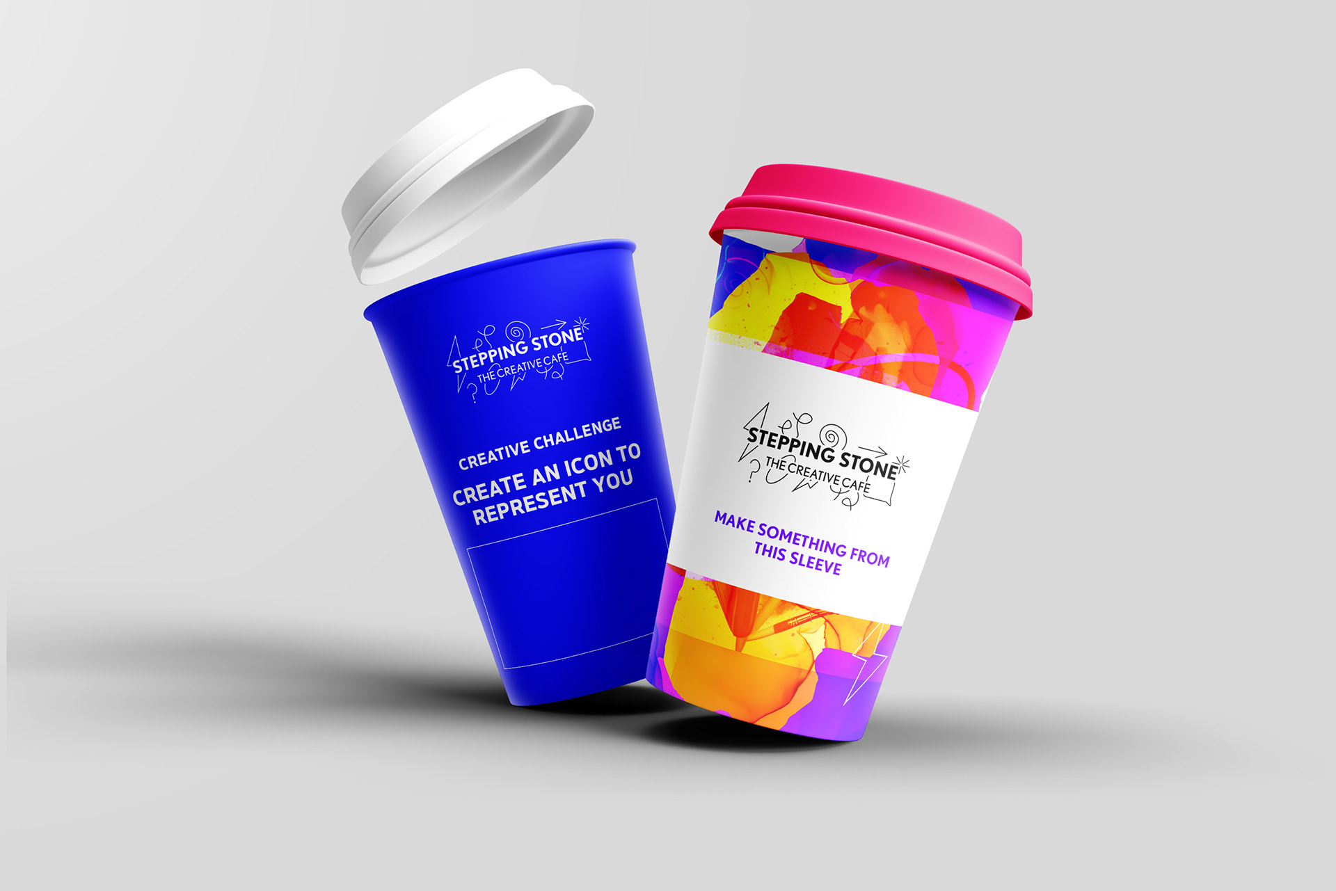 Takeaway coffee cup