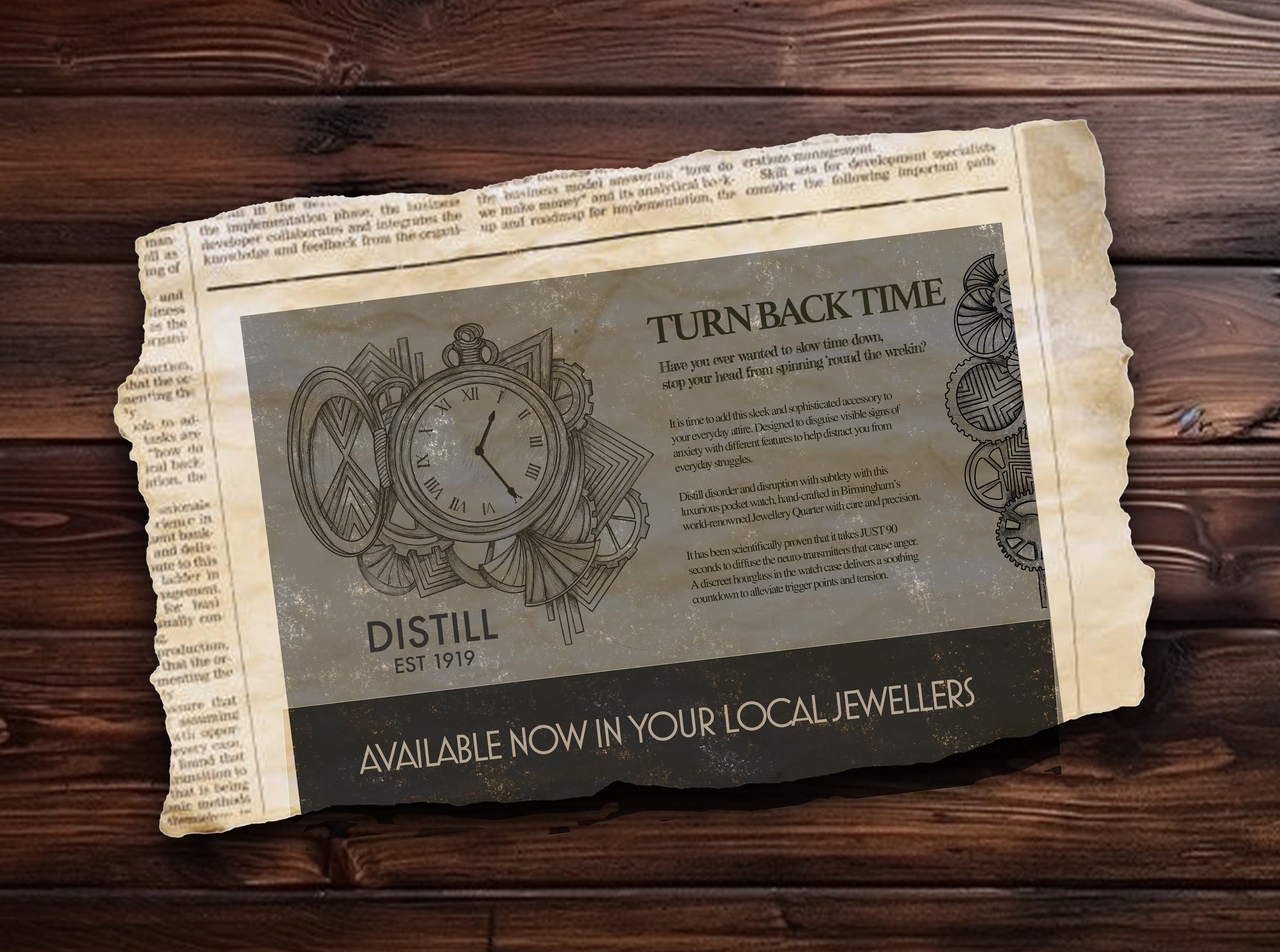 Newspaper advertisement