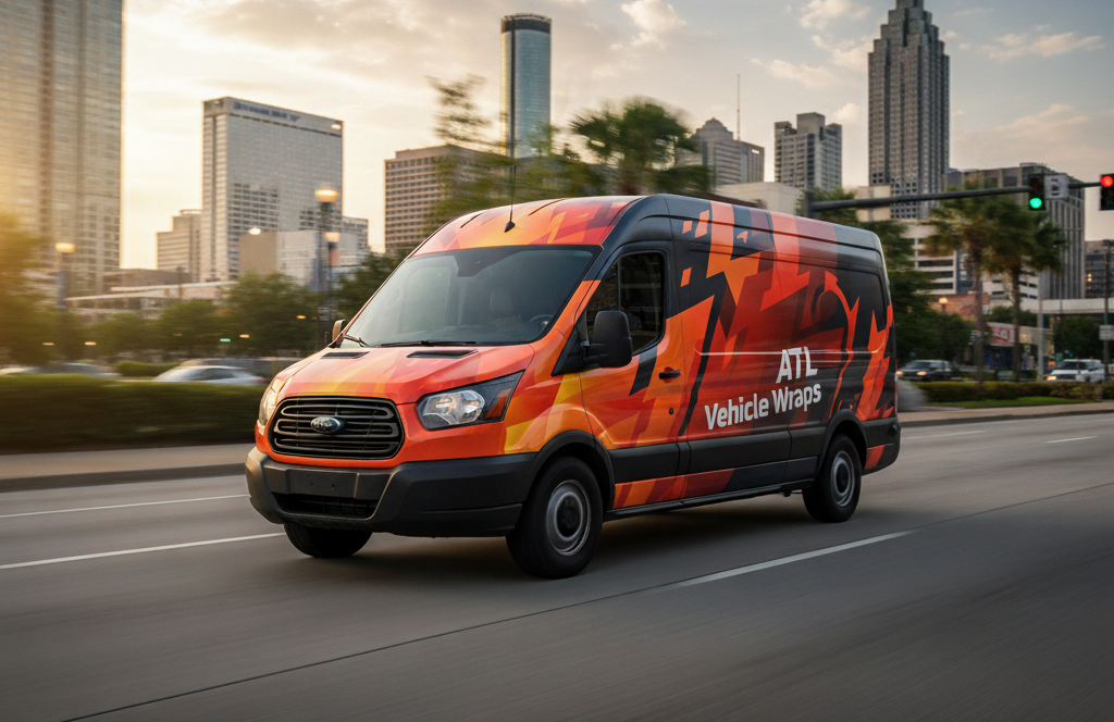 Full Car Wraps Atlanta for Commercial Vehicle Wraps Atlanta and Fleet Wraps Atlanta service.