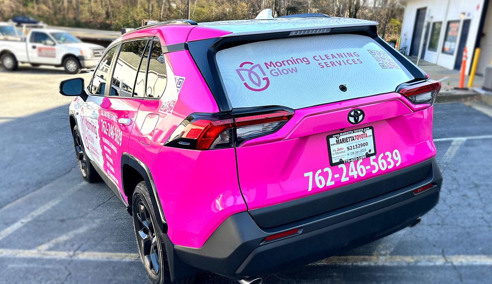 Car vehicle wraps, Atlanta, Acworth, Marietta, Woodstock, Cobb County, Fulton.