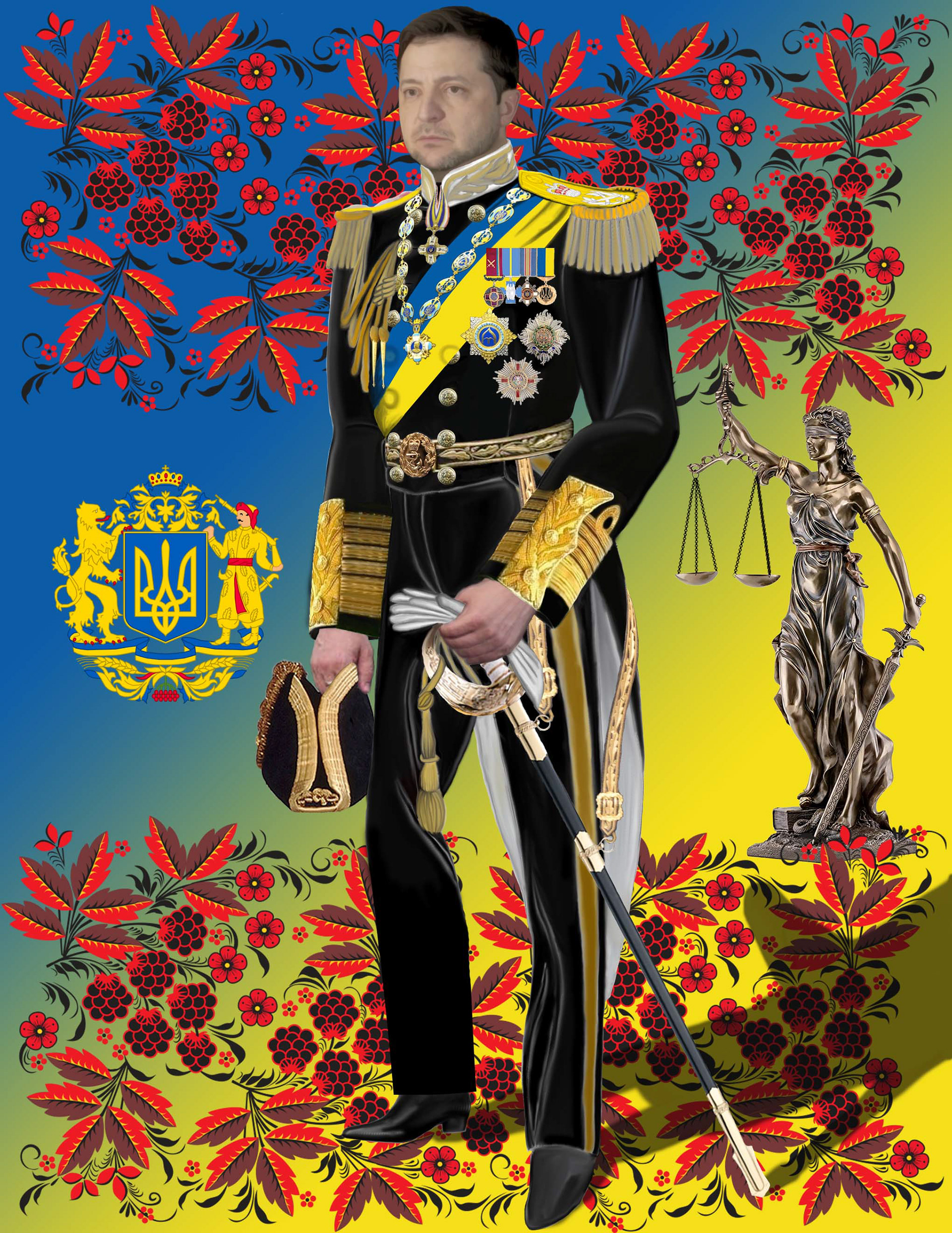 Zelensky the Savior and Hope of Ukraineland