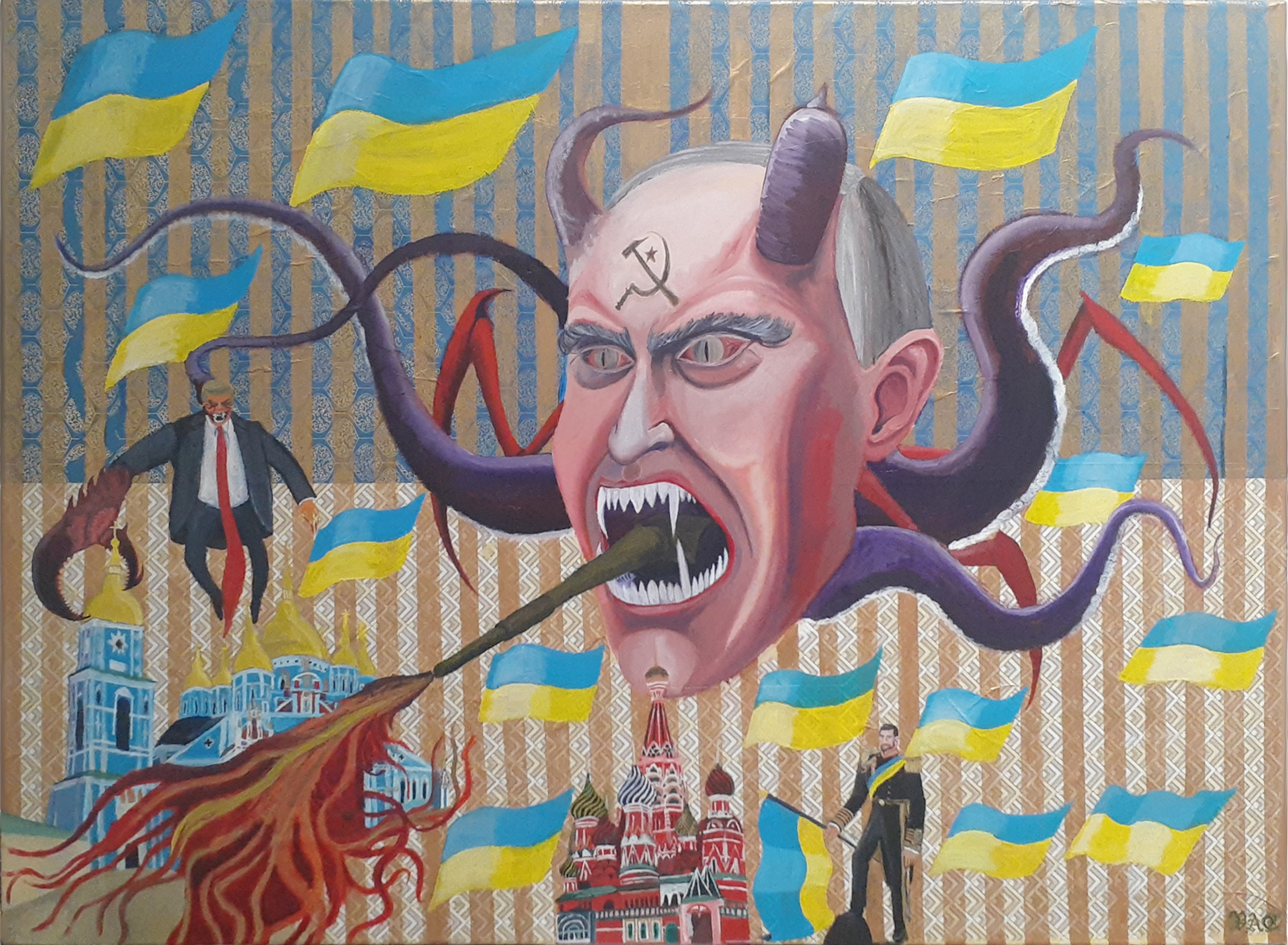 Putin the Devil Attacks Ukraine (2022)