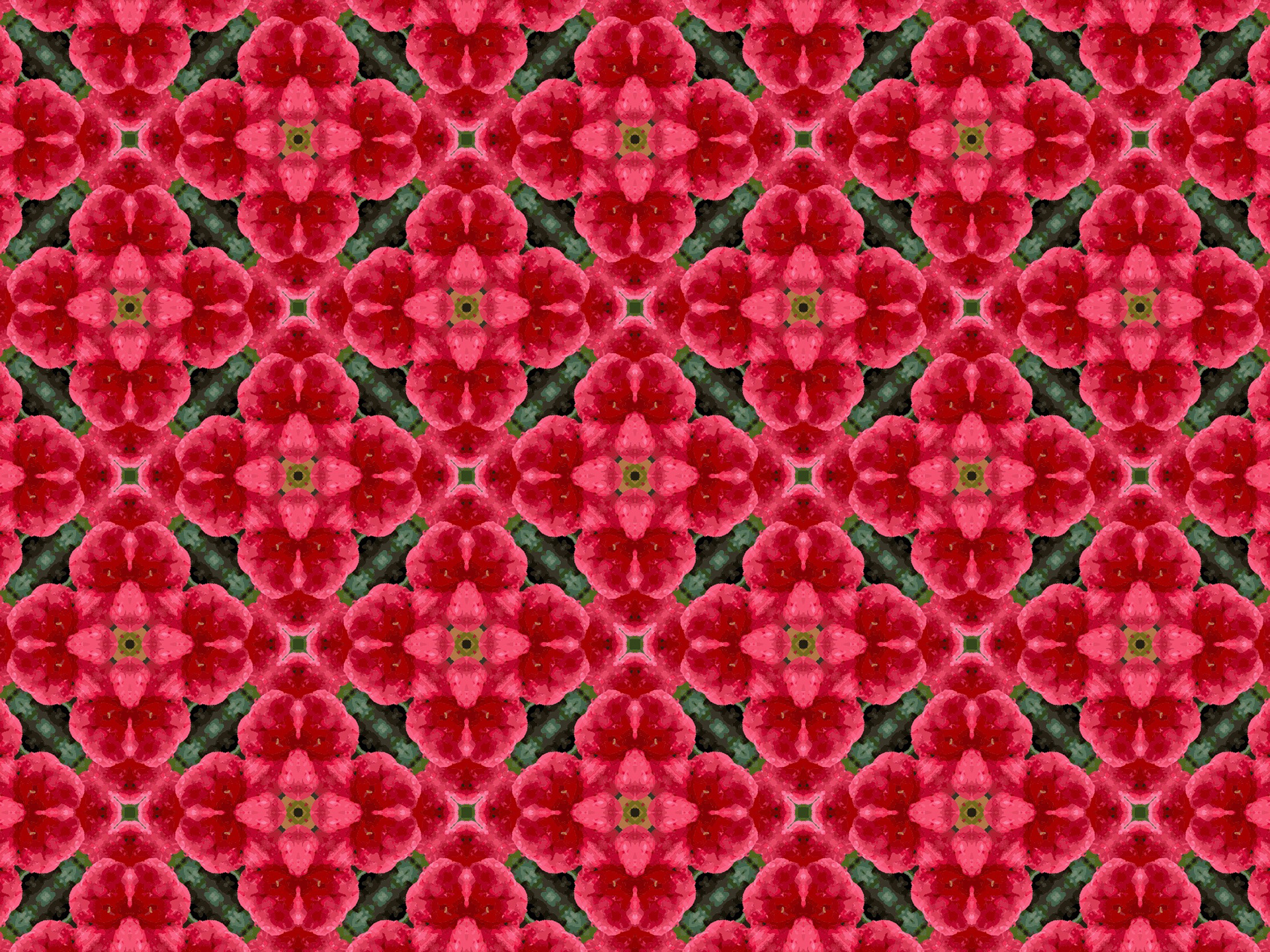Abstract campsis pattern