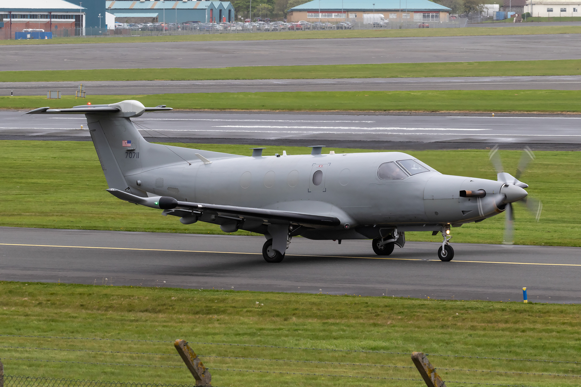 07-0711 Pilatus U-28B Draco USAF Prestwick United States Air Force Special Operations Wing