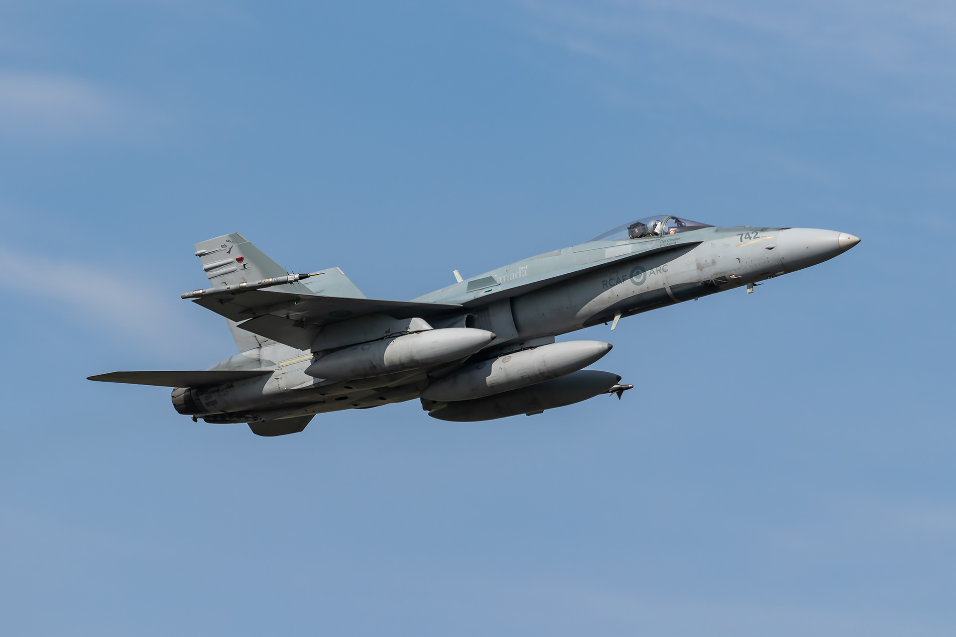 188742 CF-188A Hornet Royal Canadian Air Force 425 Sqn Prestwick EGPK PIK 742