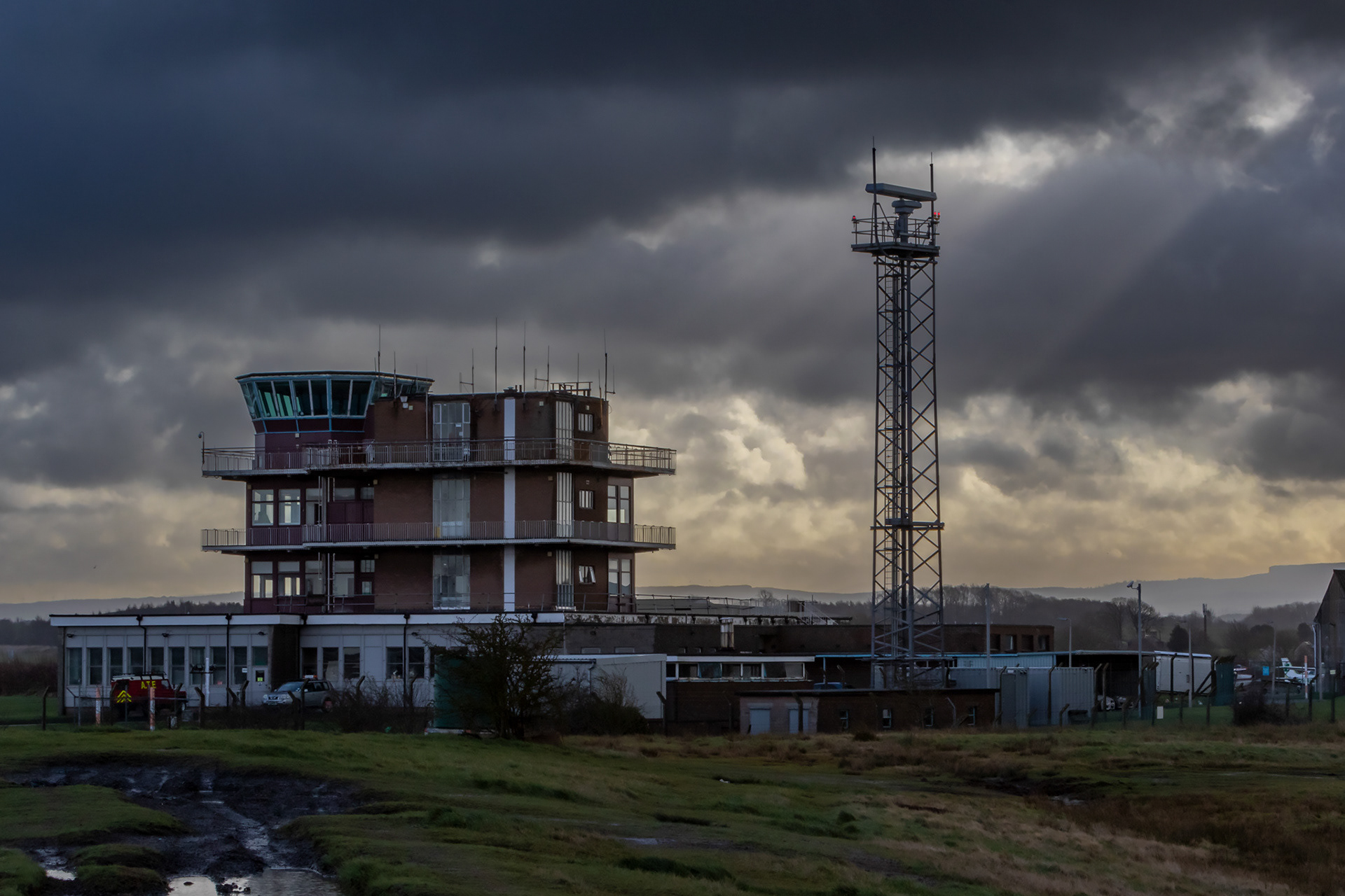 Prestwick Airport Control Tower EGPK PIK