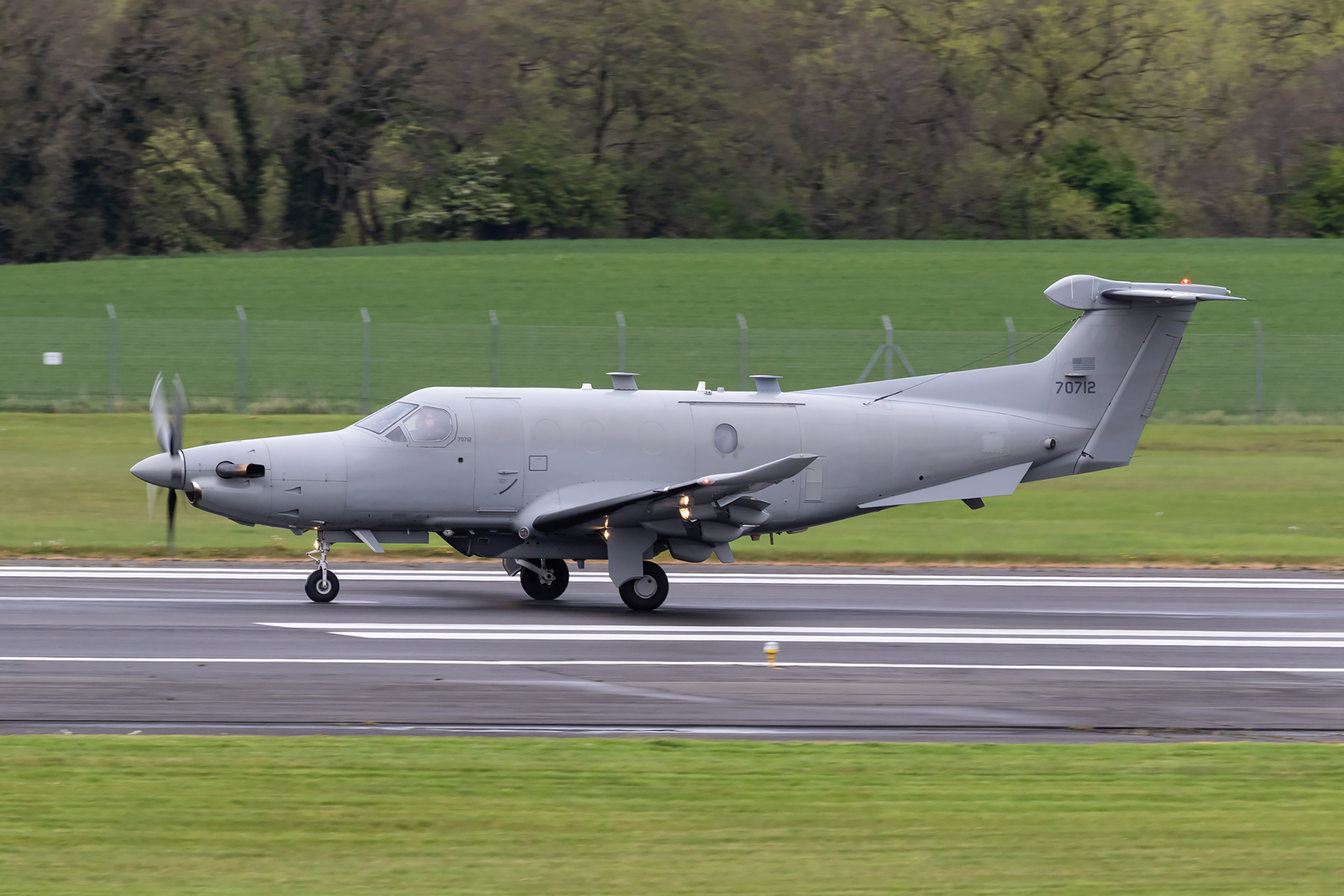07-0712 Pilatus U-28B Draco USAF Prestwick United States Air Force Special Operations Wing
