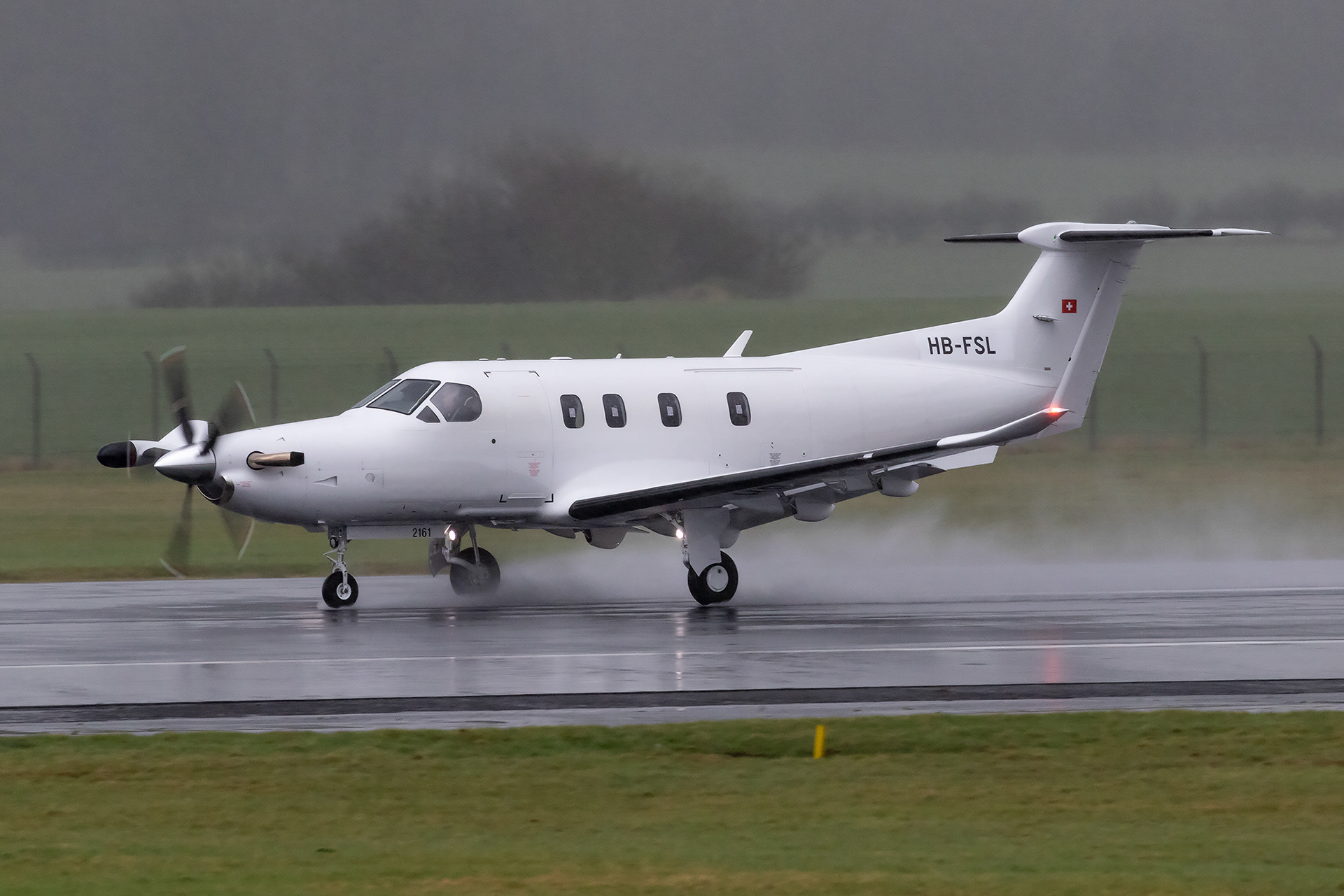 HB-FSL Pilatus PC12 2161 PC-12 47E NGX Prestwick EGPK PIK