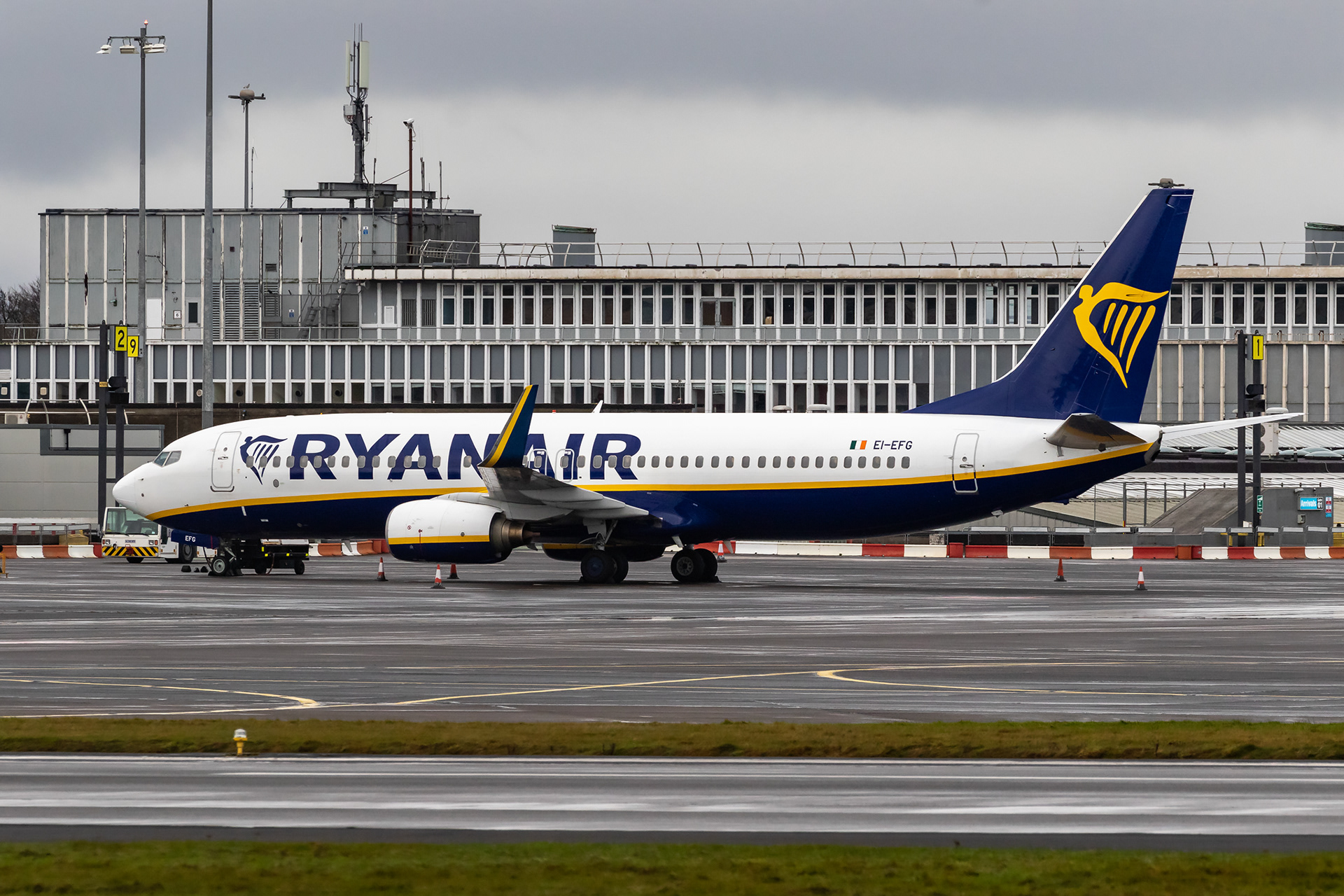 EI-EFG Boeing B737-8AS WL Ryanair Prestwick RYR EGPK PIK B737 737 B738