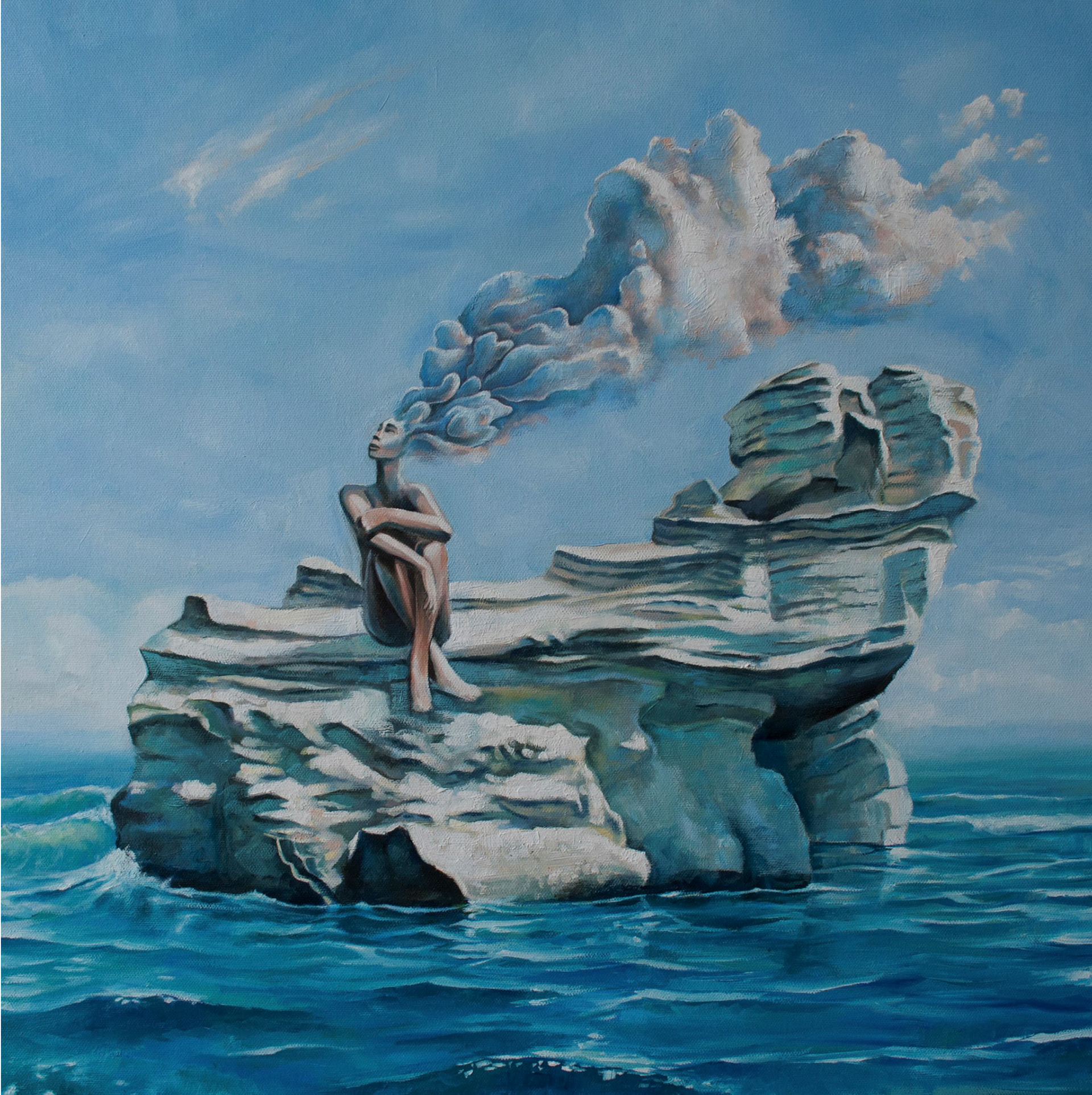 'Untitled' / 50 x 50 cm / Oil on Canvas / Sold 