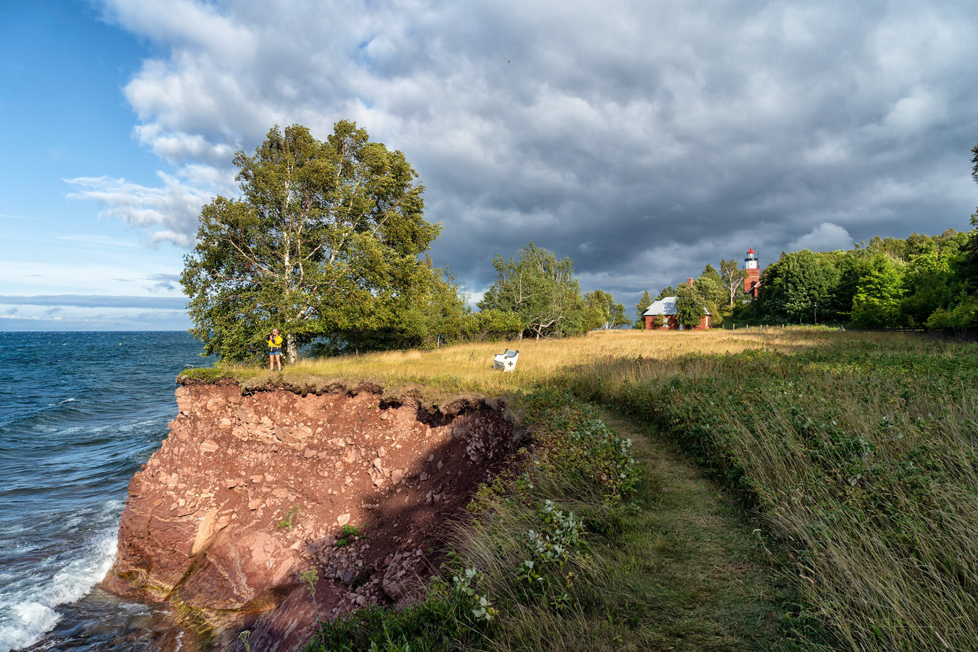 Big Bay Point Lighthouse at Big Bat Point