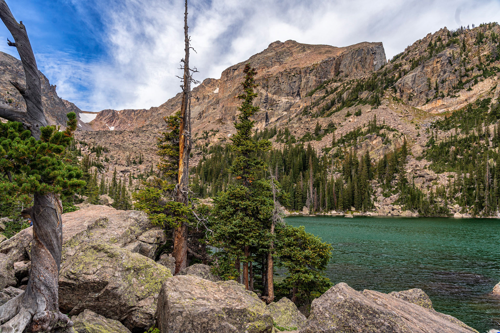 Lake Haiyaha - Rocky Mountain National Park
