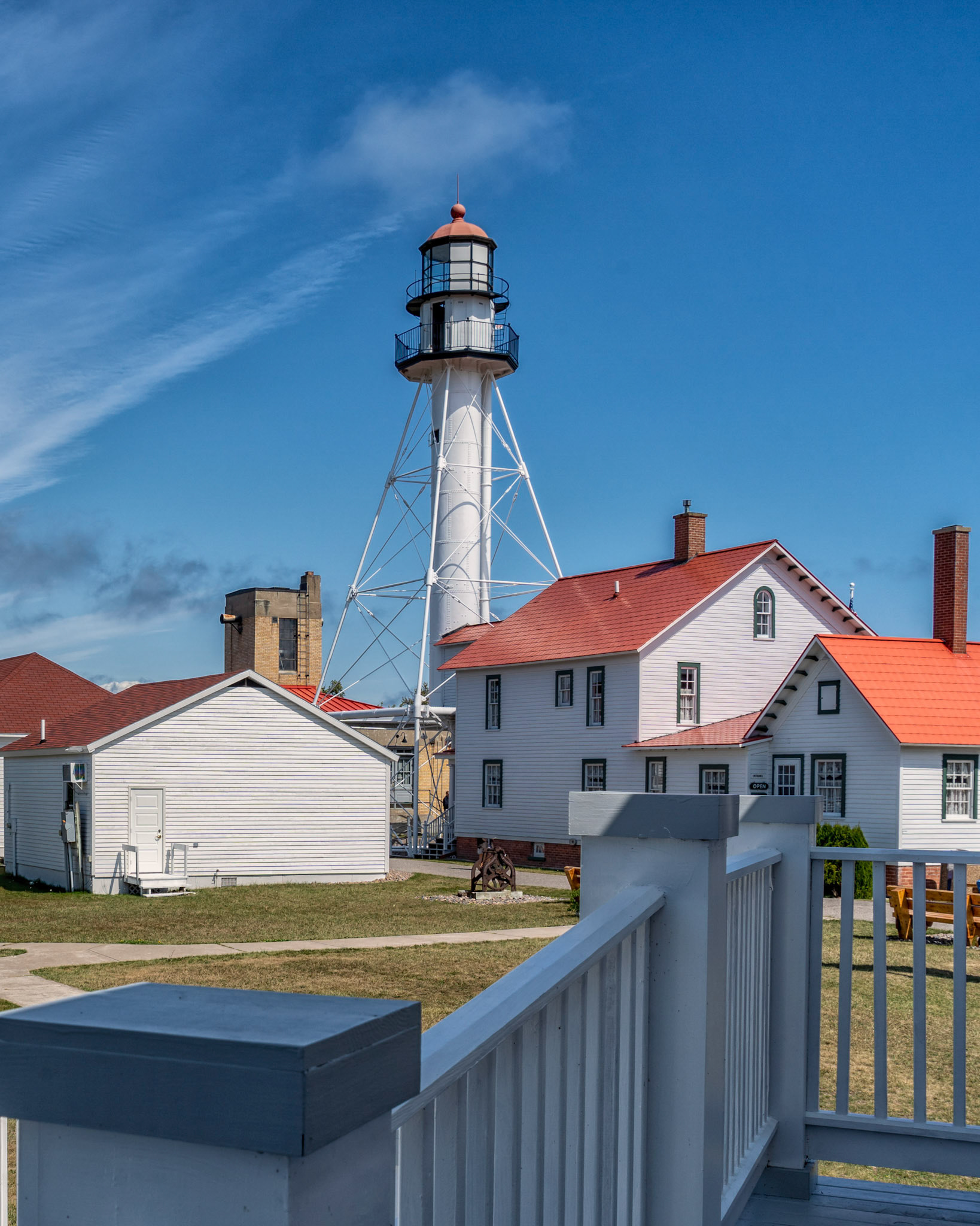 Oldest operating light on Lake Superior