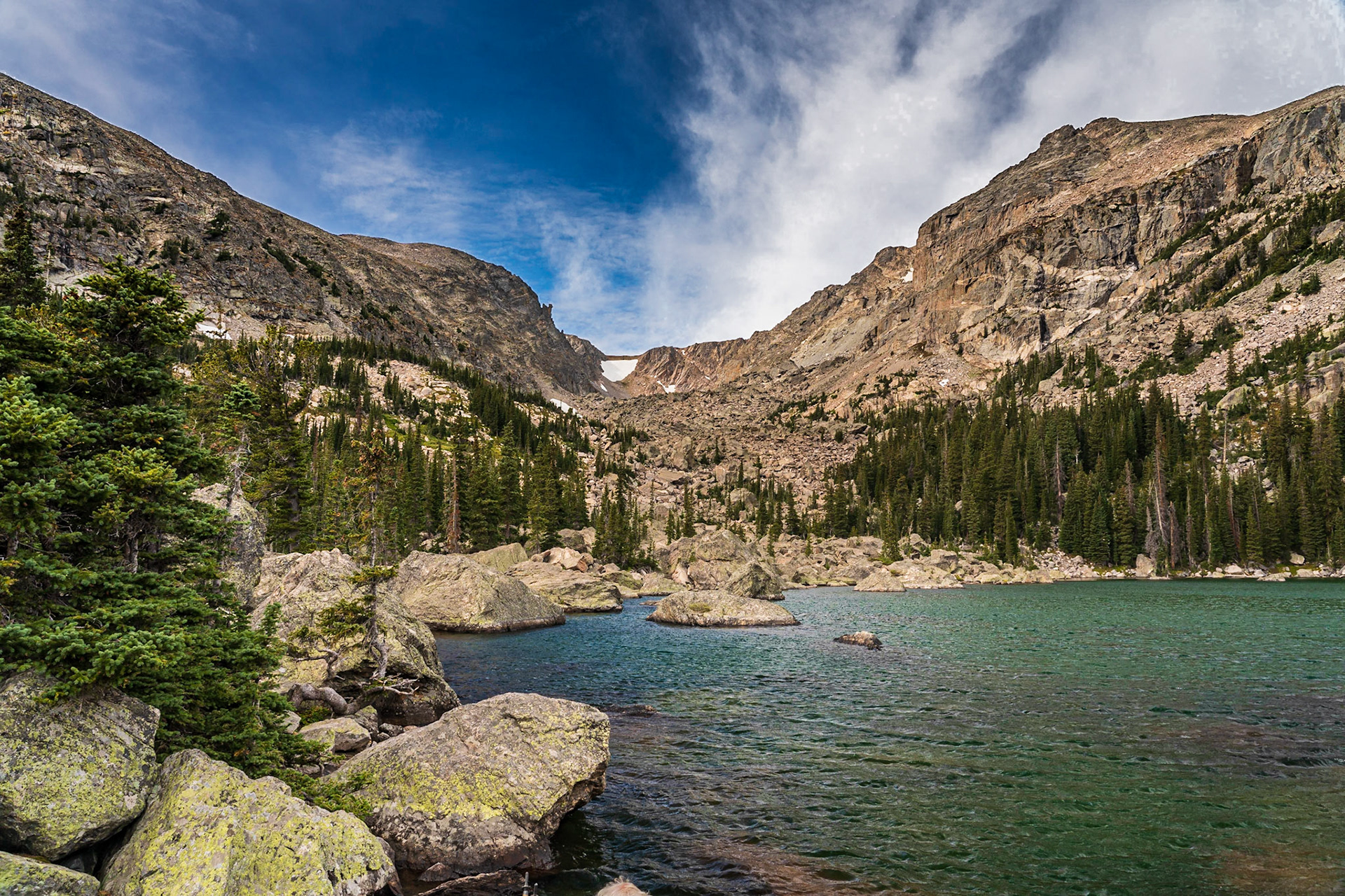 Lake Haiyaha - Rocky Mountain National Park